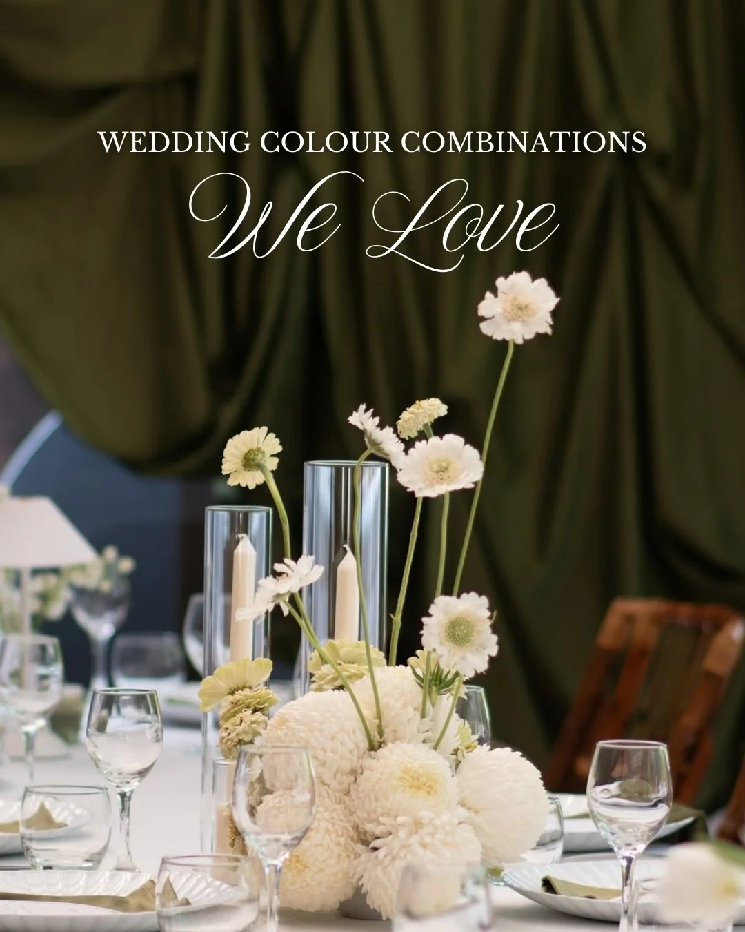 Wedding colour combinations we are loving at the moment! ✨

Peachy tones, subtle blues, and moody tones that yell modern romance&hellip; These colours are currently filling our Pinterest boards 🤍