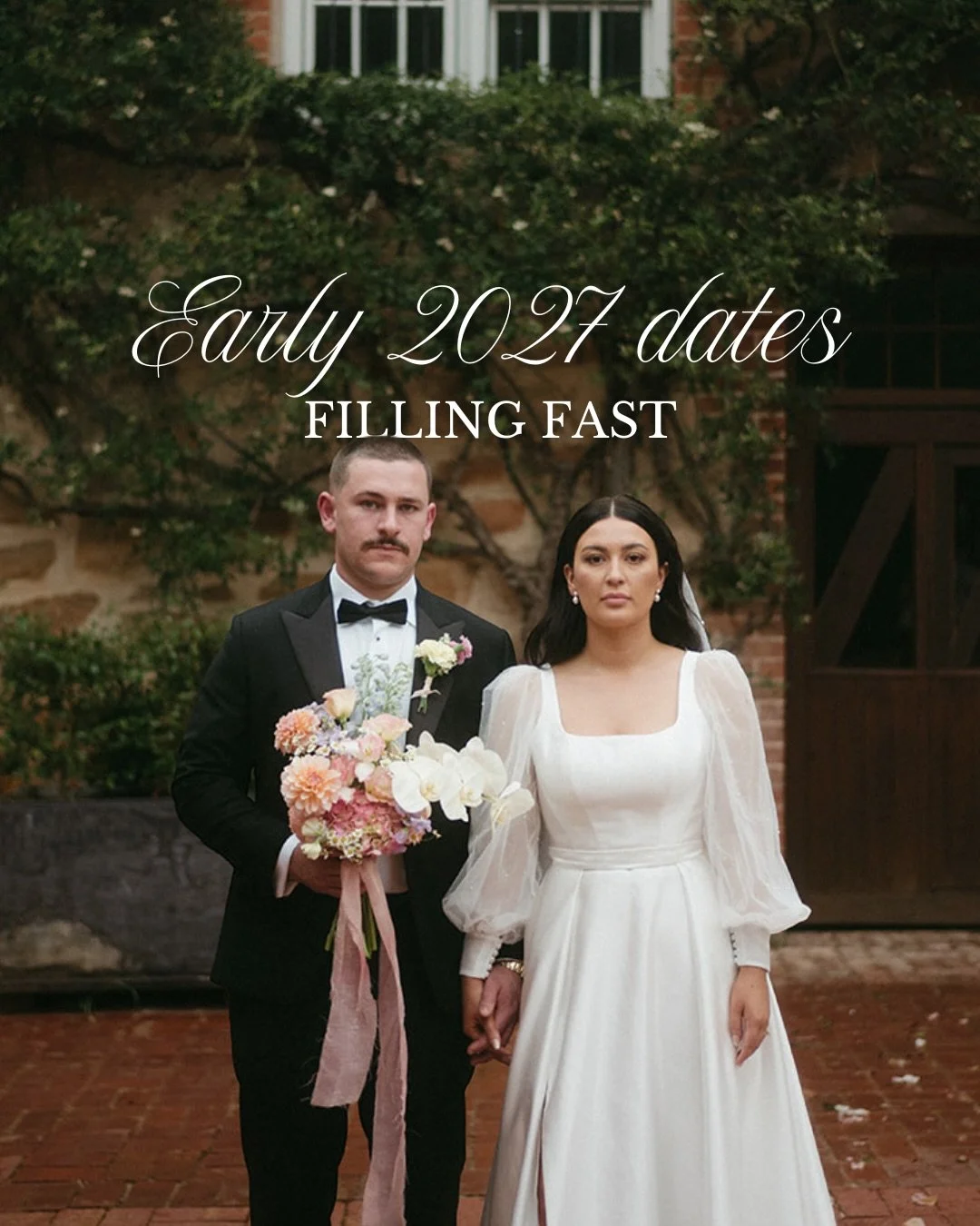 Early 2027 dates are filling fast... In fact, we only have a few dates left 👇🏼

✨ January: 9th, 16th and 23rd
✨ April: 10th, 17th and 24th

February and March are completely booked... So if you&rsquo;ve been quietly watching, saving posts, or pictu