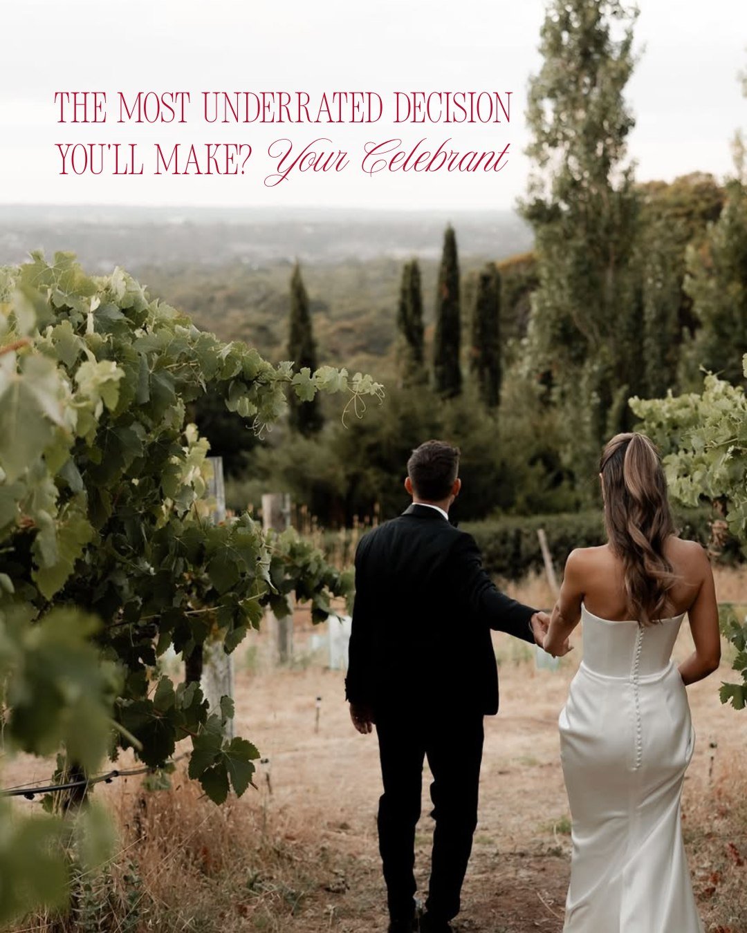 The most underrated decision you&rsquo;ll make? Your celebrant.

Long after the flowers are packed down and the music fades, it&rsquo;s the ceremony people remember. The way it felt. The way your story was told. The way the room held its breath when 