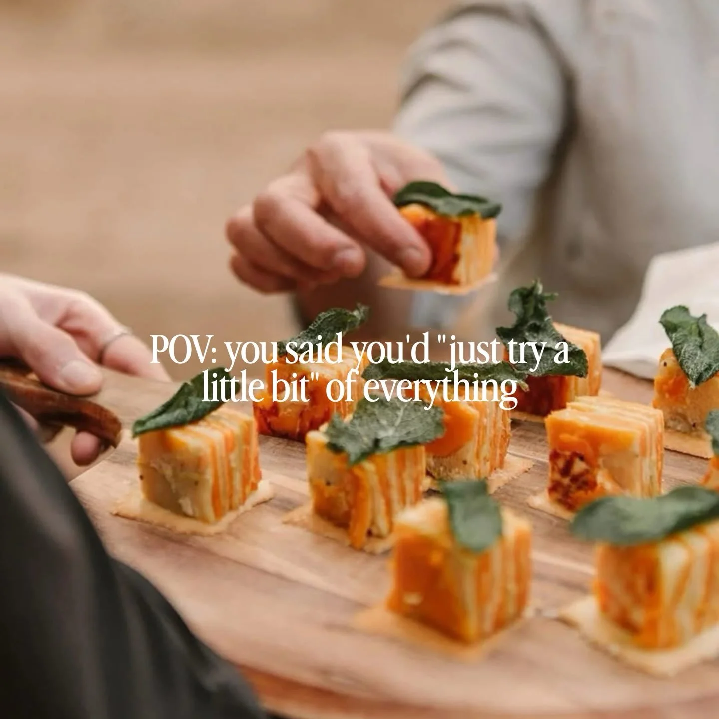 Choosing your wedding menu is the hardest decision you&rsquo;ll love making. 🤤

From the first canap&eacute;s to the last sweet bite, the team at Sprout Catering creates food your guests will still be talking about long after the night ends. Fresh, 