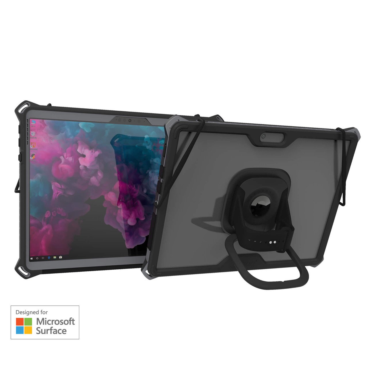 Ultra-slim rugged case with integrated mount for Surface Pro 8 - Workflow Computing