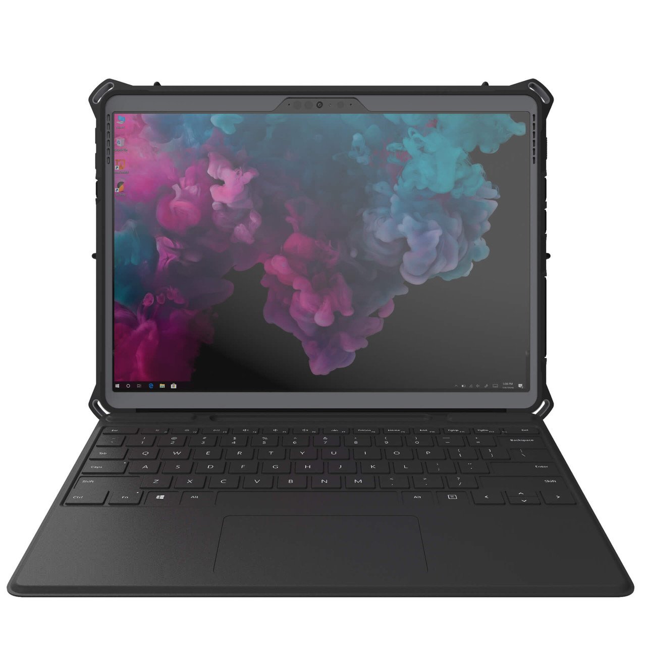 Ultra-slim rugged case with integrated mount for Surface Pro 8 - Workflow Computing