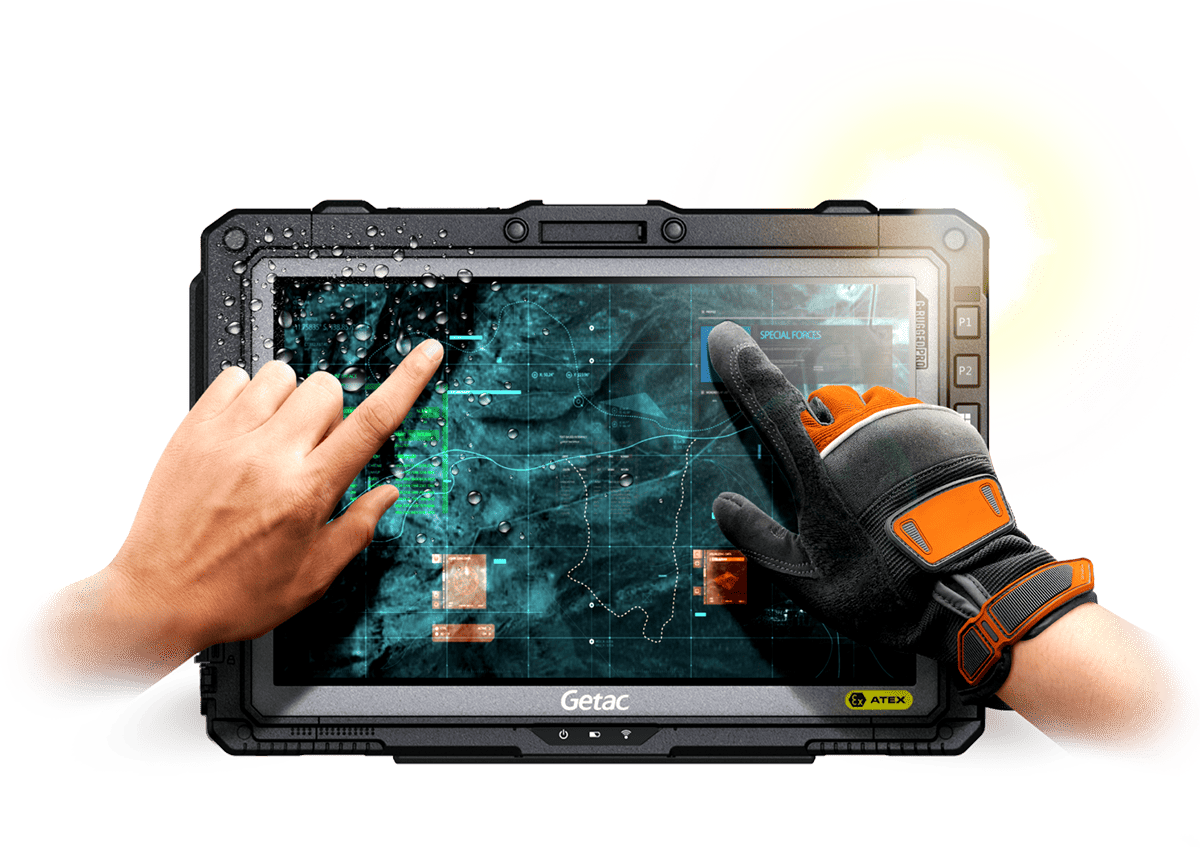 Getac UX10-EX Fully Hazloc Certified Rugged 10 inch Windows Tablet - Workflow Computing