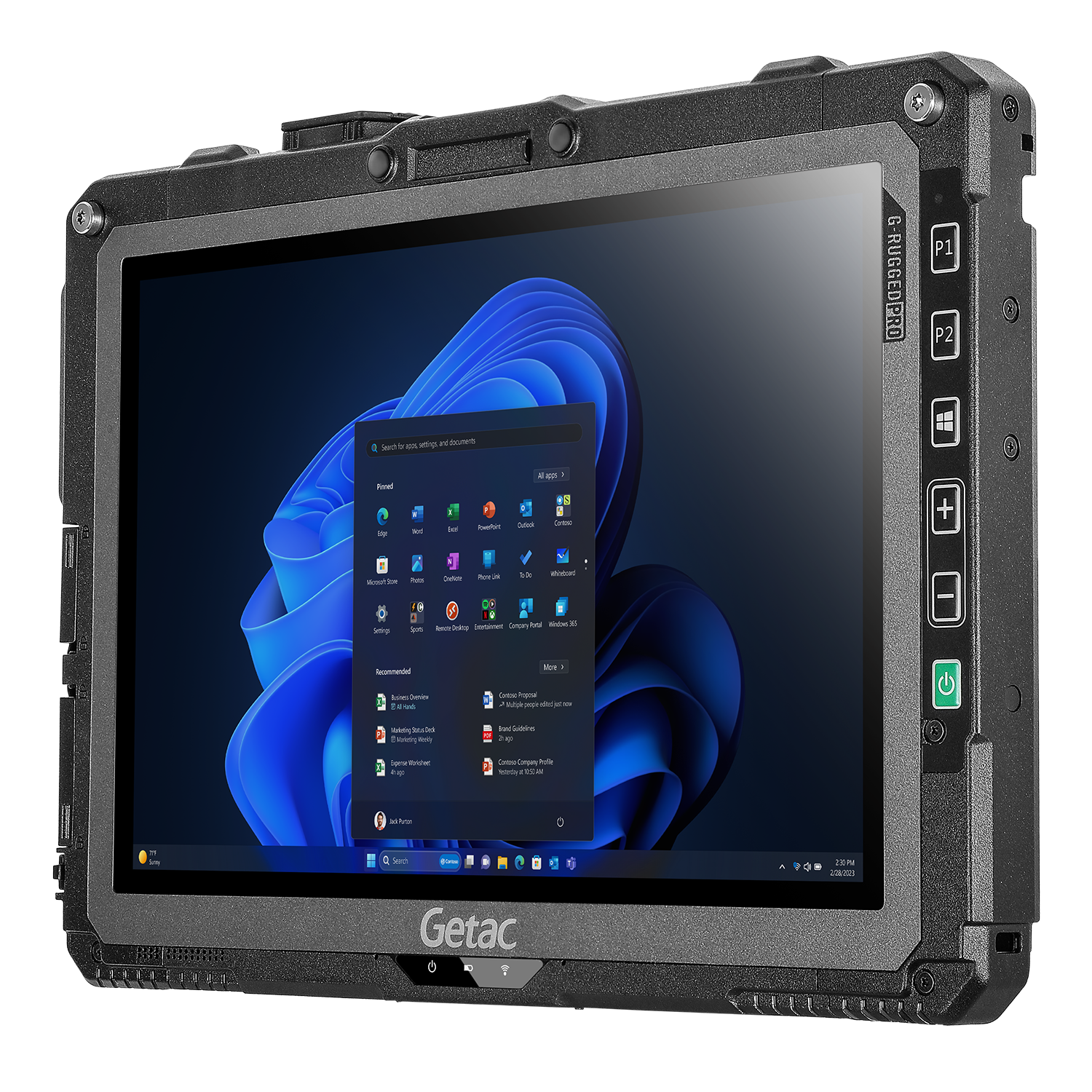 Getac UX10-IP 'Infection Prevention' Fully Rugged 10 inch Windows Tablet - Workflow Computing