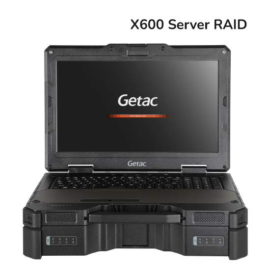Getac x600 Fully-Rugged Mobile Command Server - Workflow Computing