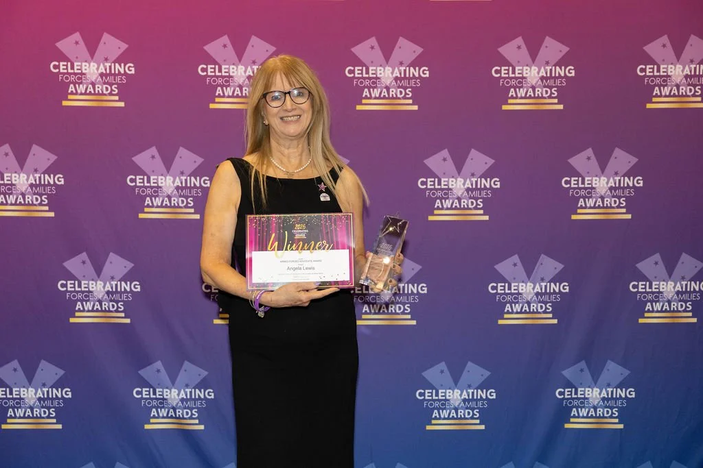 2026 Celebrating Forces Family Winner badge