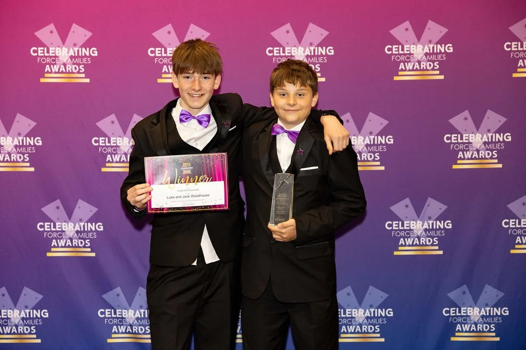 2026 Celebrating Forces Family Winner badge