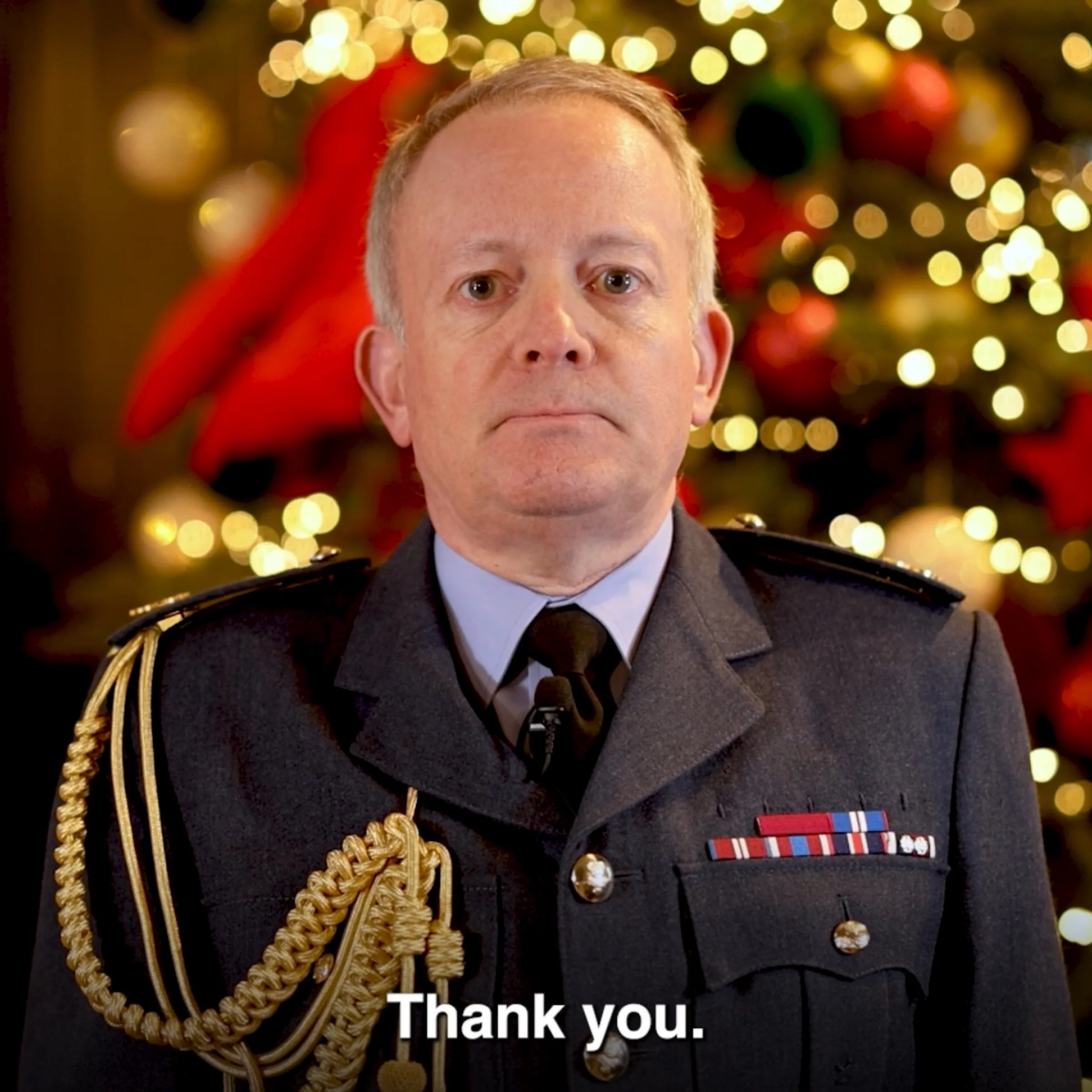 A Christmas MESSAGE FROM THE CHIEF OF DEFENCE STAFF