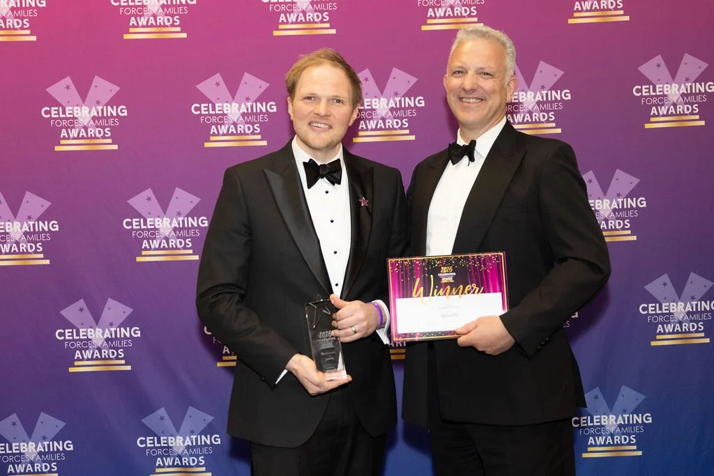 2026 Celebrating Forces Family Winner badge