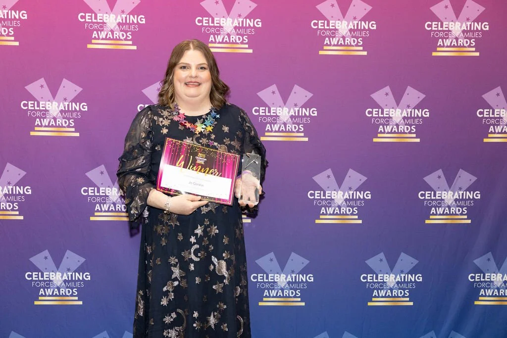 2026 Celebrating Forces Family Winner badge