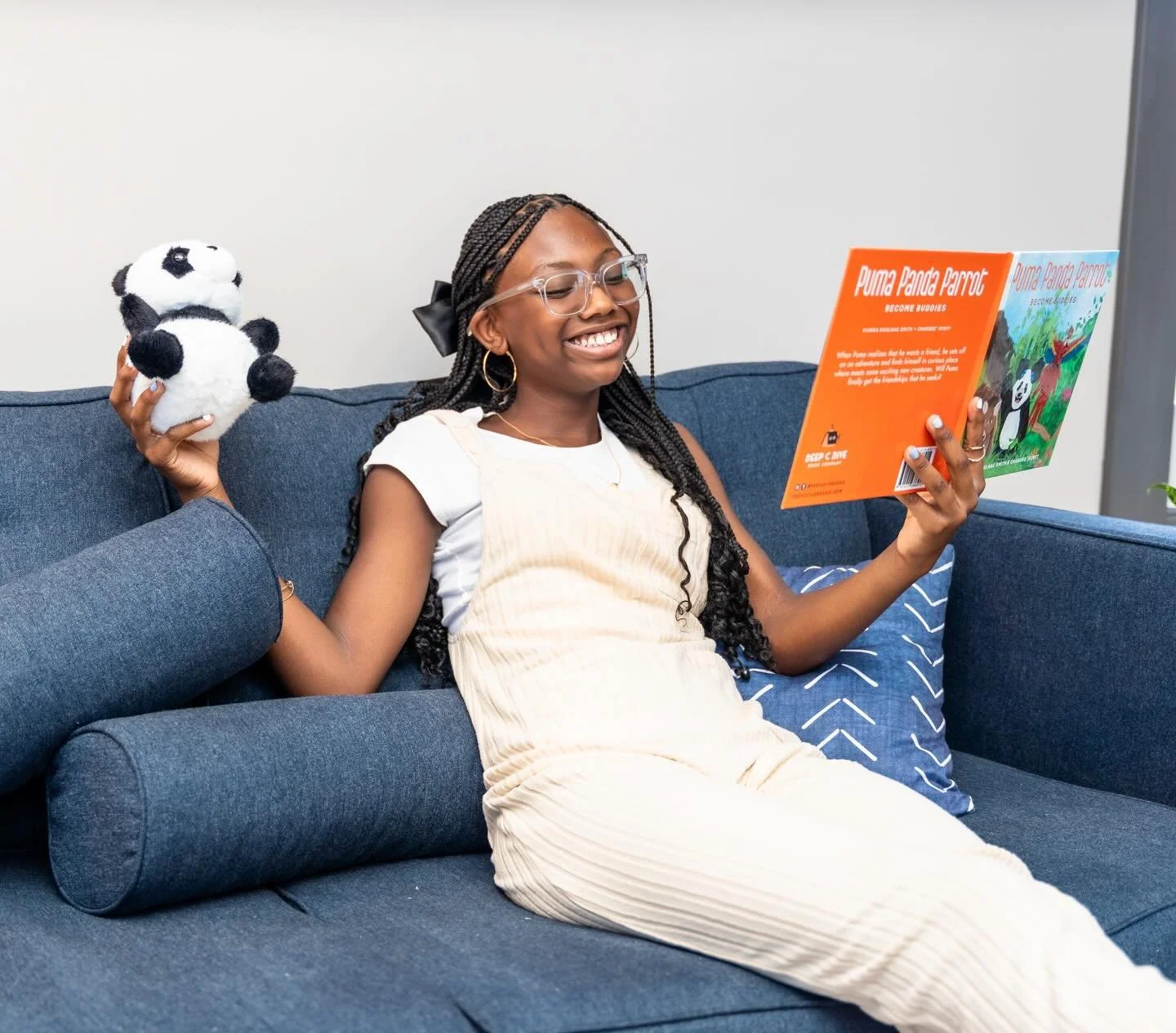 🎉✨ Happy 14th Birthday to Zoey! ✨🎉

Our very first kid and 1/3 of our inspiration behind the Puma Panda Parrot Become Buddies! 🐾🐼

Cheers to another year of growth, adventure, and doing amazing things. We love you, Zoey! 💛🌟