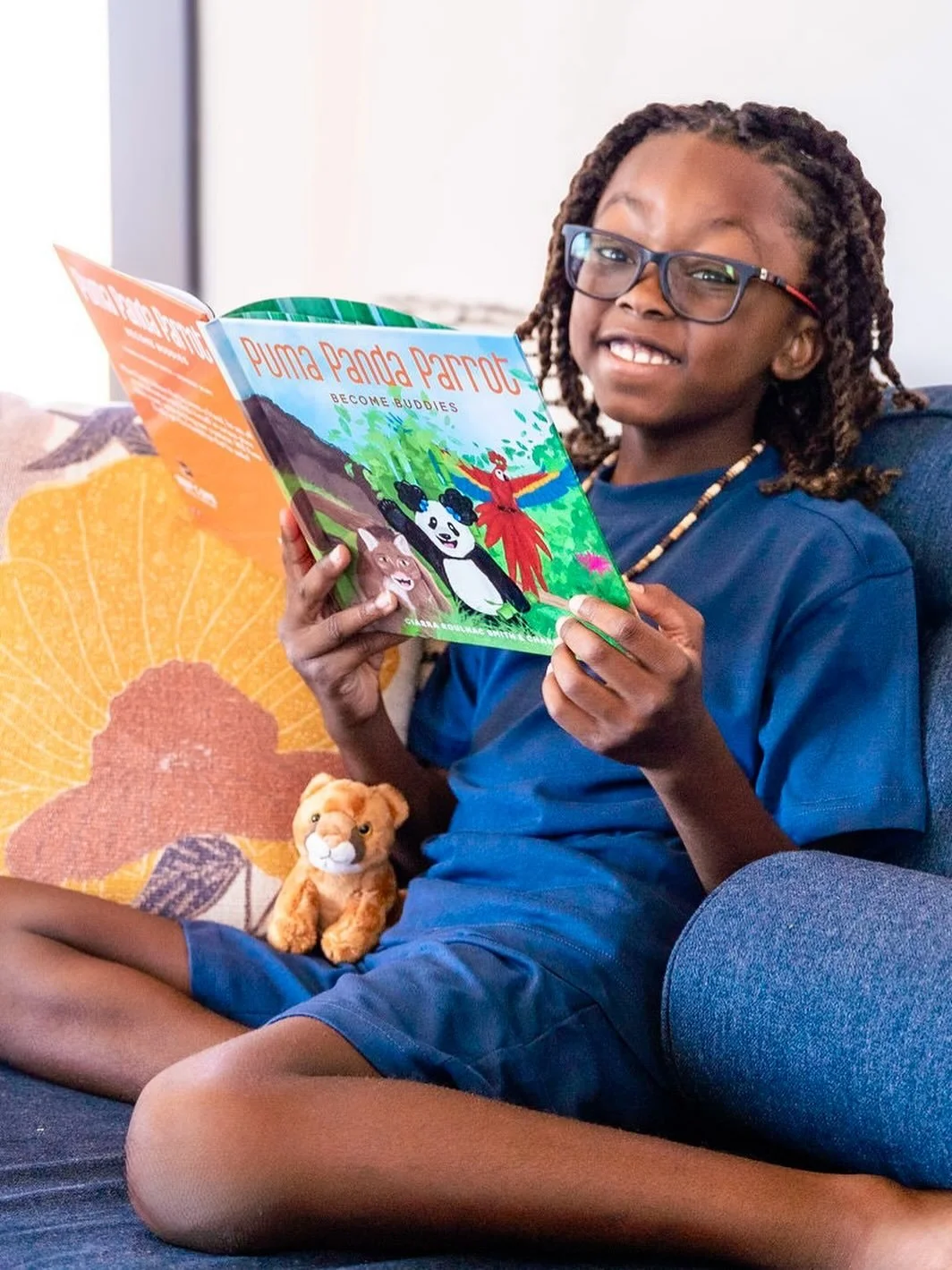 🎉✨ Happy 8th Birthday to Saxon! ✨🎉

Our main man and 2/3 of our inspiration behind the Puma Panda Parrot Become Buddies! 🐾

Cheers to another year of growth, adventure, and doing amazing things. We love you, Sax! 🎈🧡