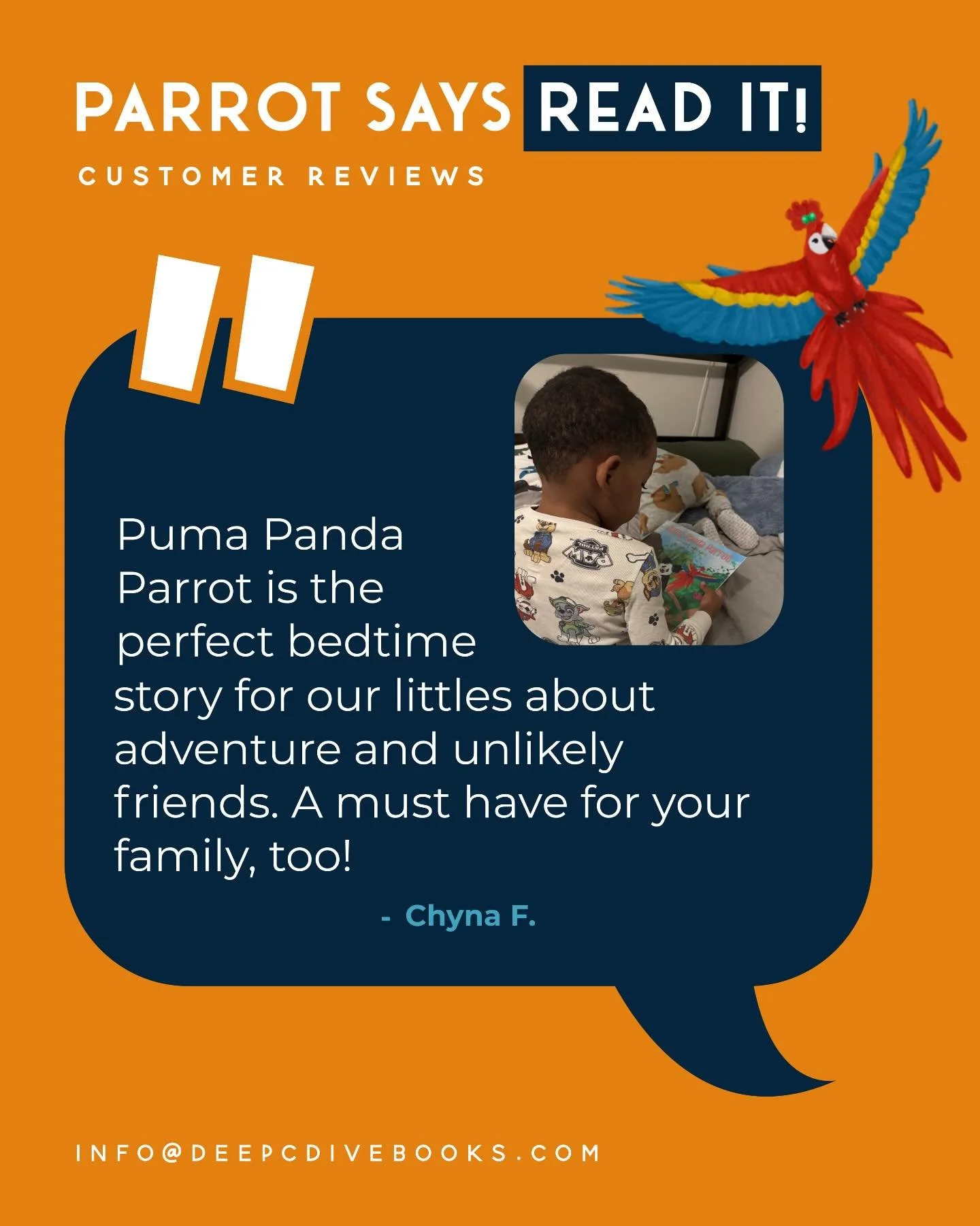 If you&rsquo;ve grabbed a Puma Panda Parrot, you&rsquo;re officially part of the crew! We&rsquo;d love to hear what you think &mdash; send us your reviews and stories to join the fun. Link in bio. 💬🧡

#PumaPandaParrot #BuddyCrew #CustomerLove #Link