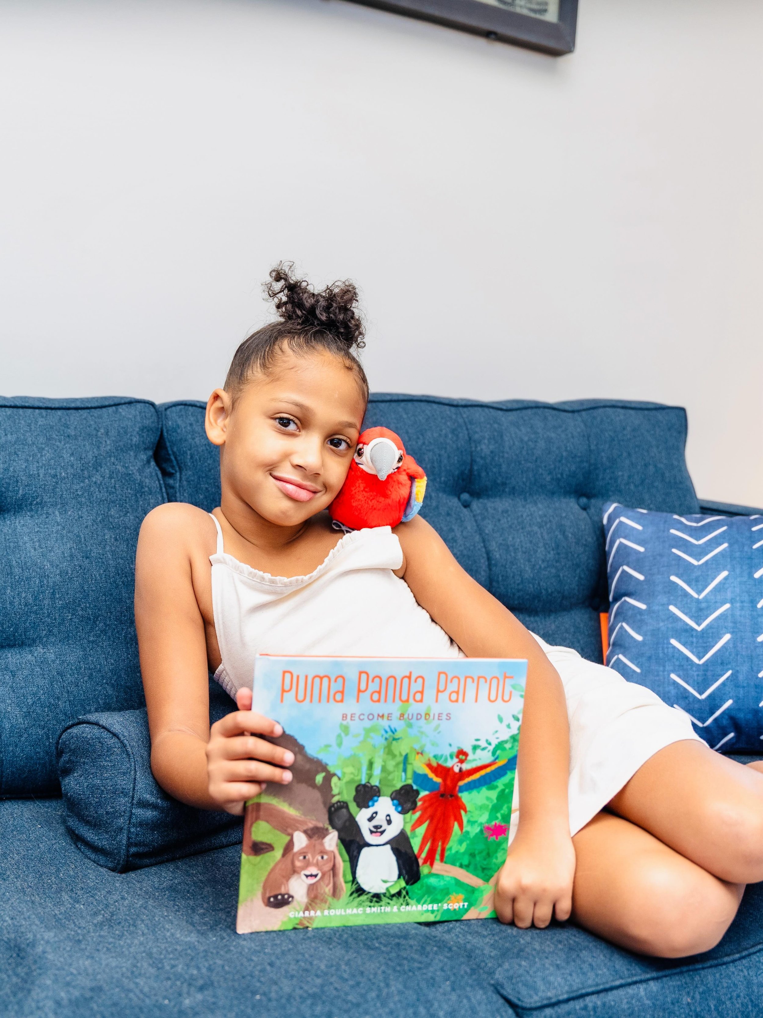 Late Post: 🎉✨ Happy 9th Birthday to Ava! ✨🎉

Our silly girl and 3/3 of the inspiration behind the Puma Panda Parrot Become Buddies! 🐾

Cheers to another year of laughter, sweet memories, and shining so bright wherever you go. We love you, Ava! 🎈?