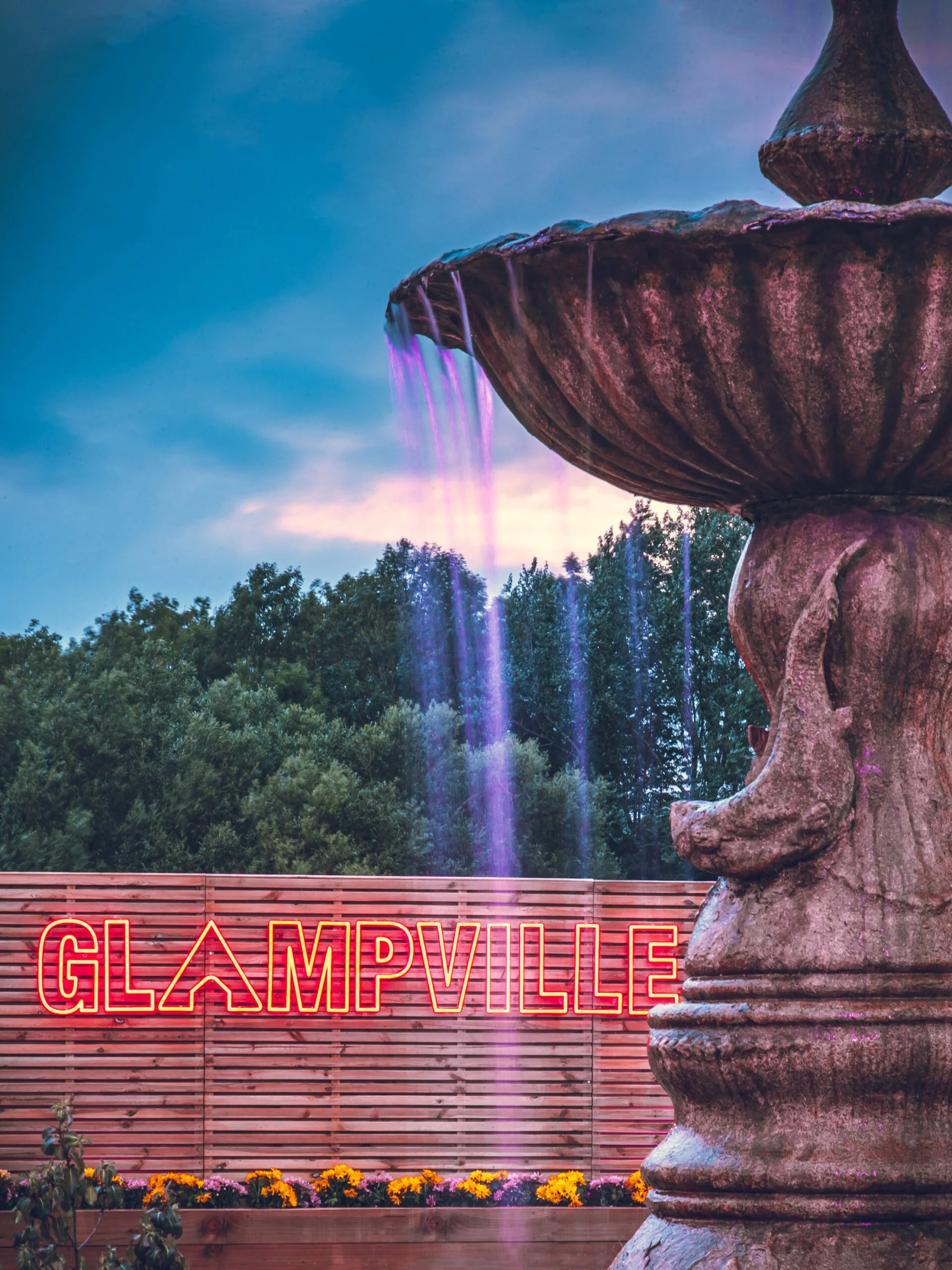 Glampville: Glastonbury has never been so luxurious.
