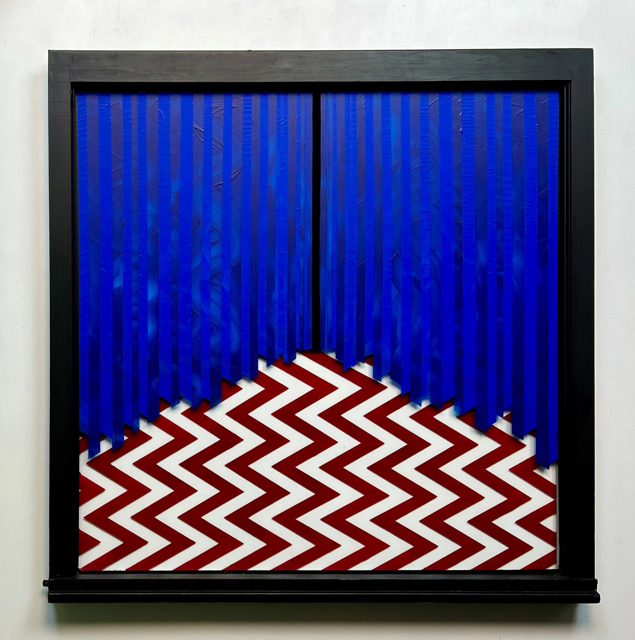 David (2025)
   
Acrylic on reclaimed house window
(30"x28")
Sold
