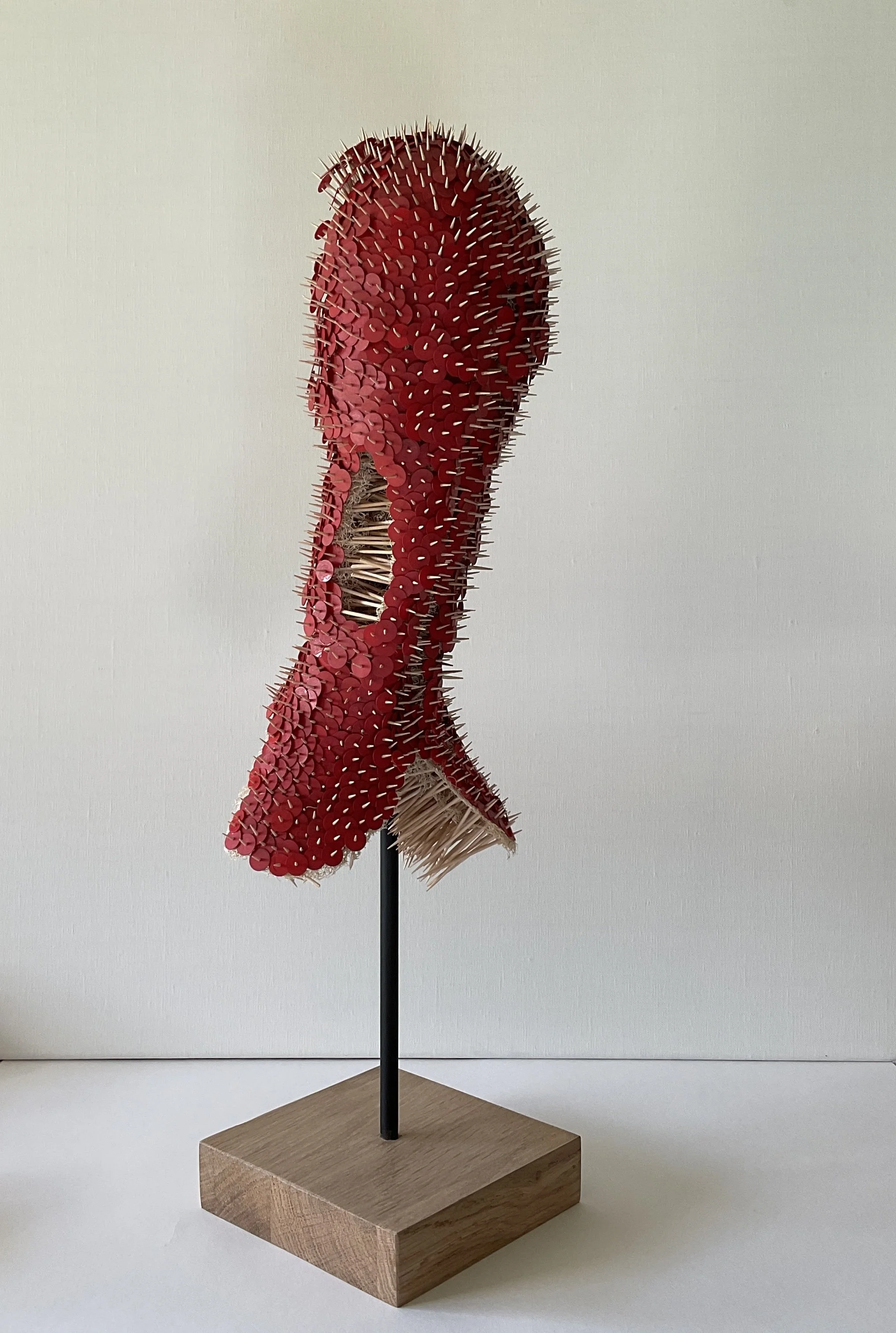 La cache, 2023, (vue de côté), collection prticulière