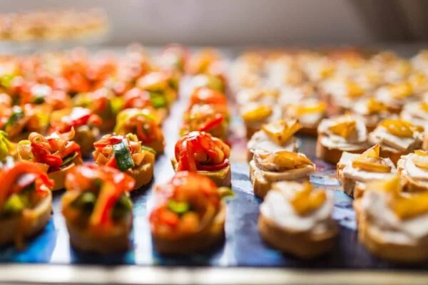 Canapes For Peaceful Wake Venues