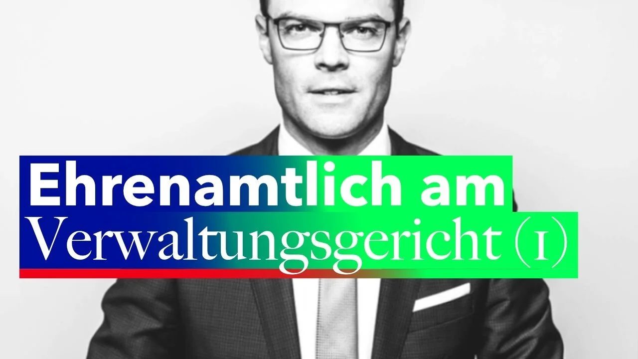 Oliver Habekost, ehrenamtlicher Verwaltungsrichter