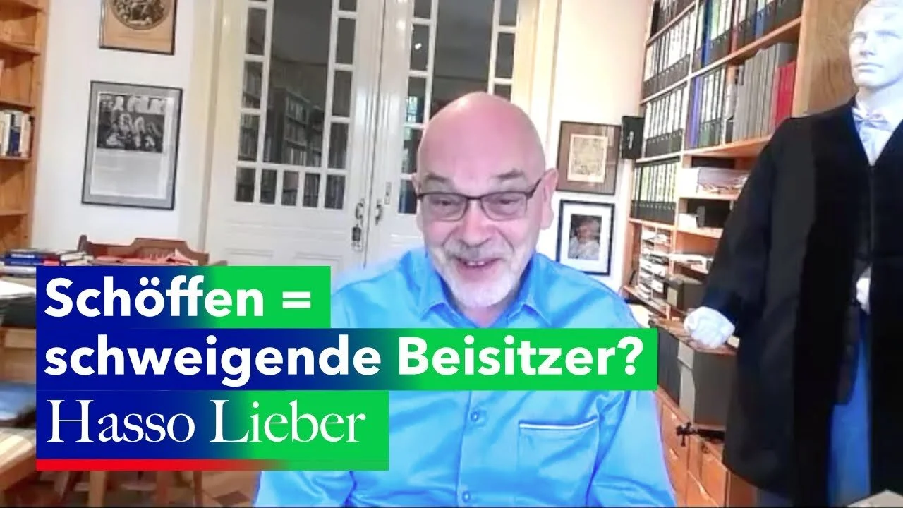 Schöffen = schweigende Beisitzer? Im Gespräch mit Hasso Lieber