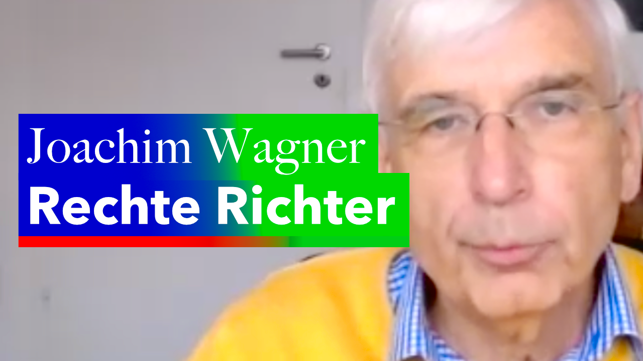 Dr. Joachim Wagner: »Rechte Richter«