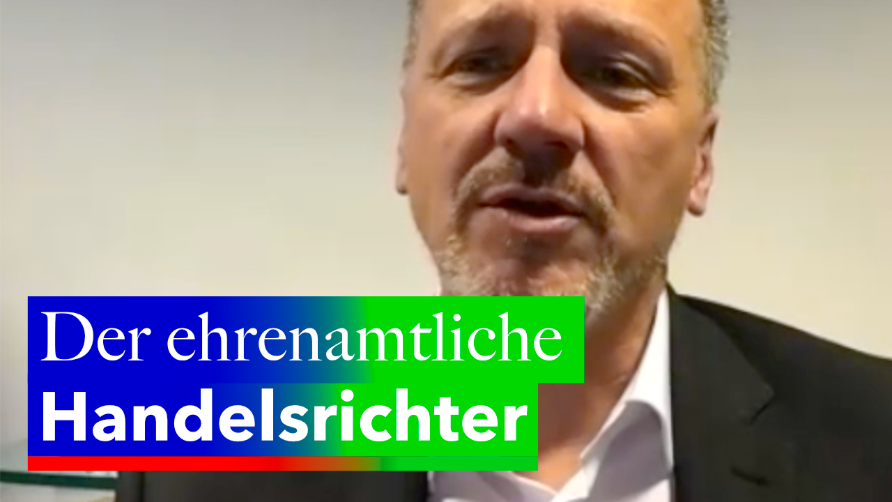 Der ehrenamtliche Handelsrichter