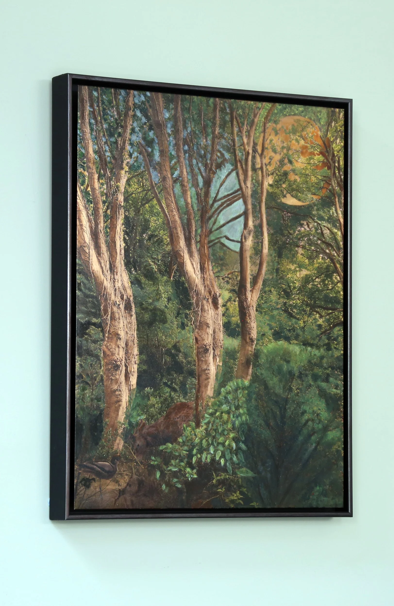 ' Reflection' 
Mixed Media on copper 42 x 32 cm  £850