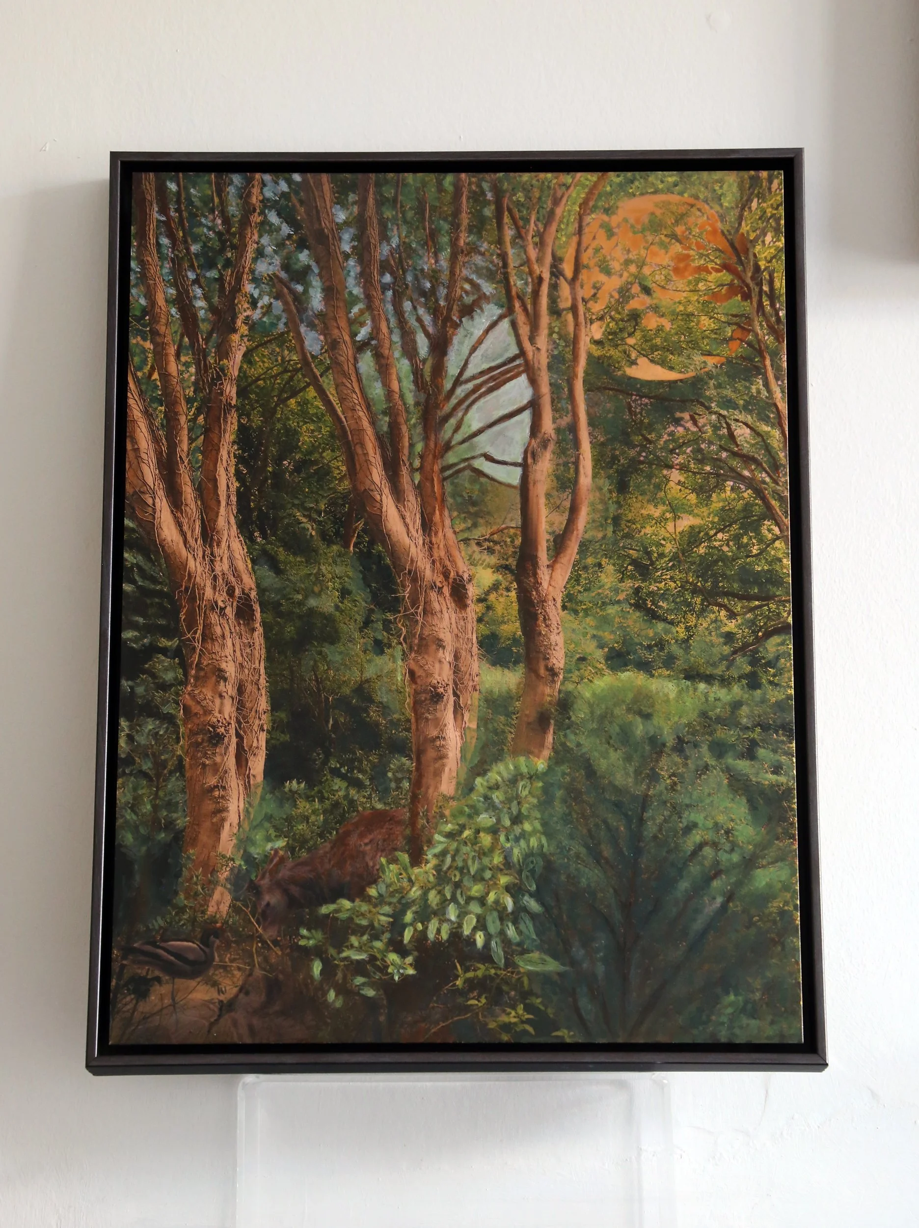 'Reflection' 
Mixed Media on copper 42 x32 cm  £850