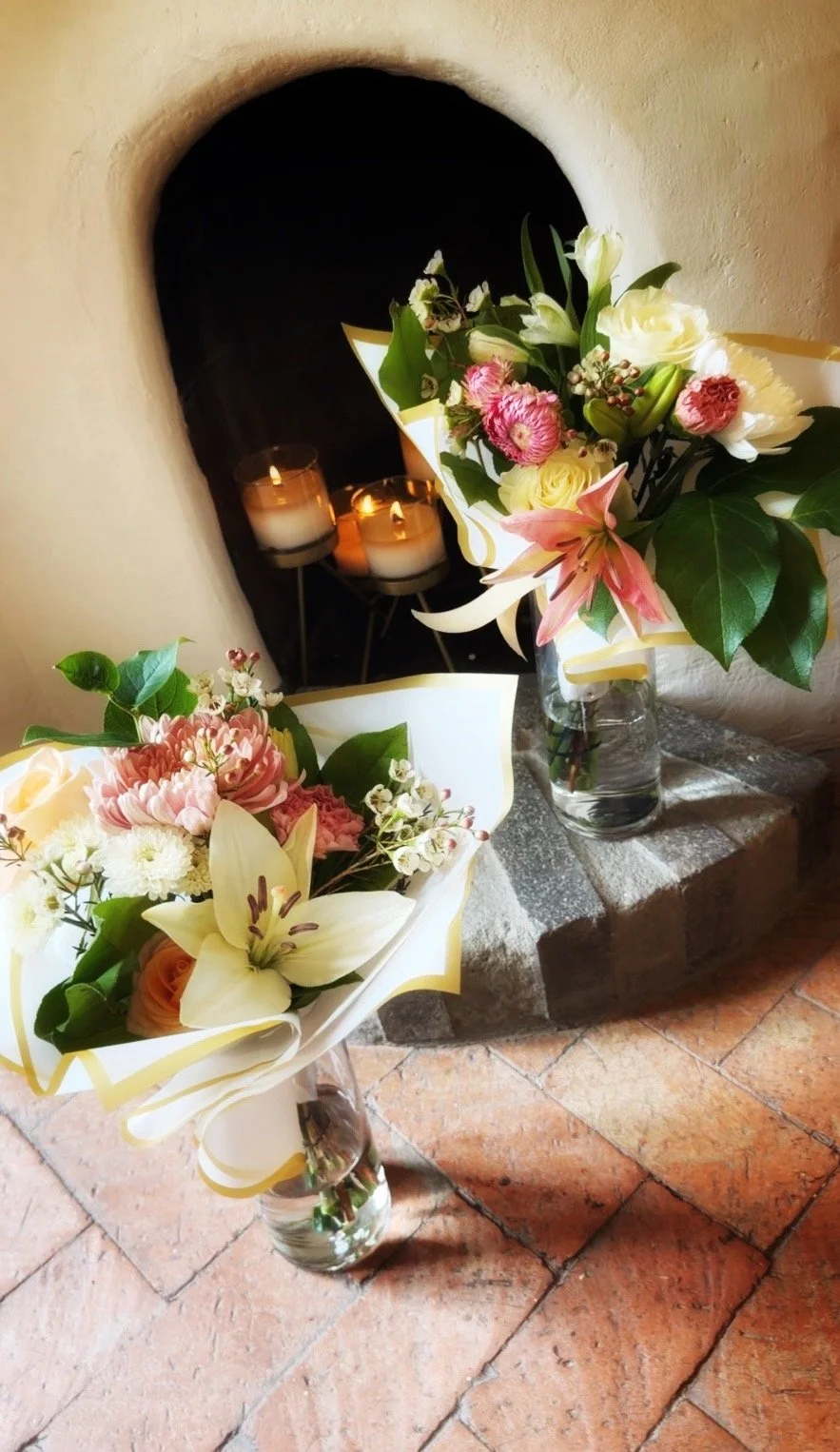 Designer's Choice Petite Posy Wrapped Bouquet