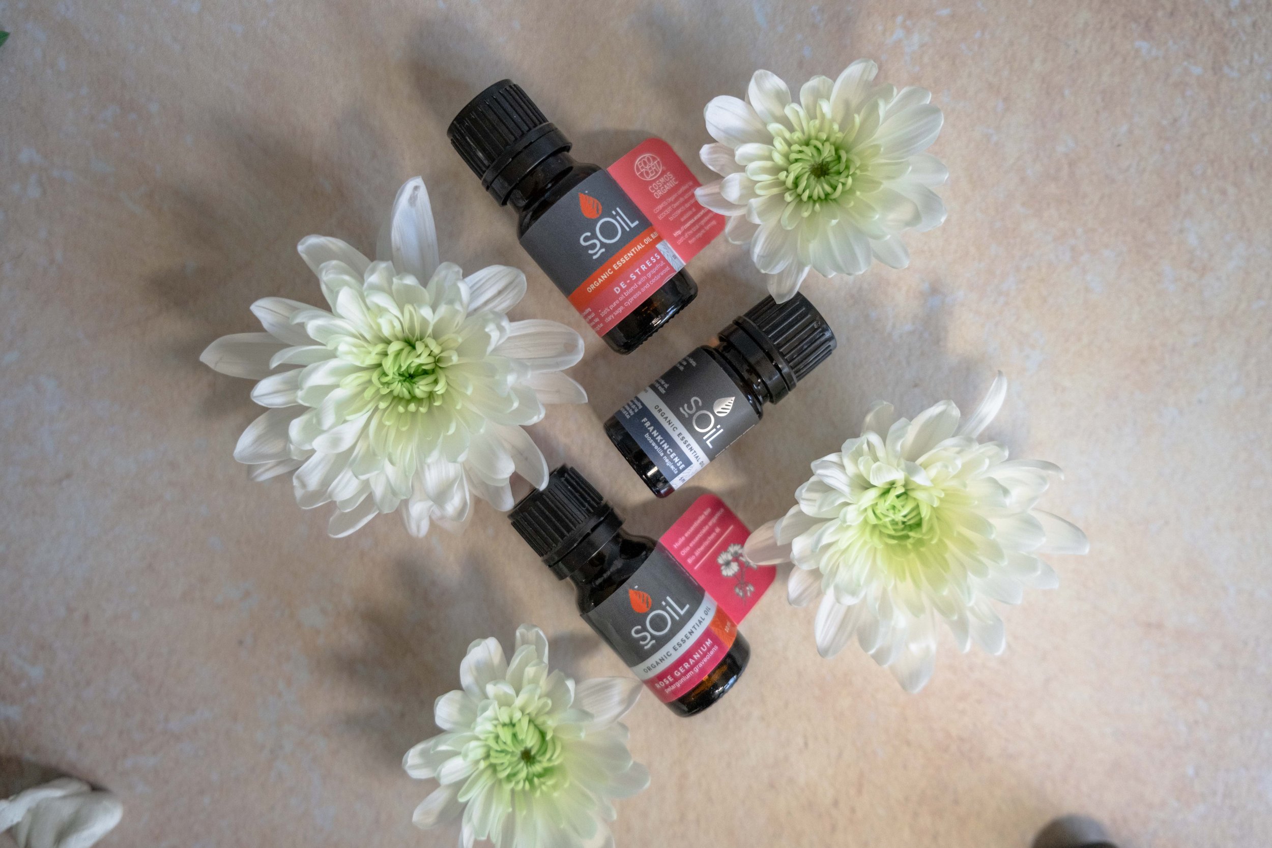 De Stress Blend, Frankincense, Rose Geranium Oil.jpg