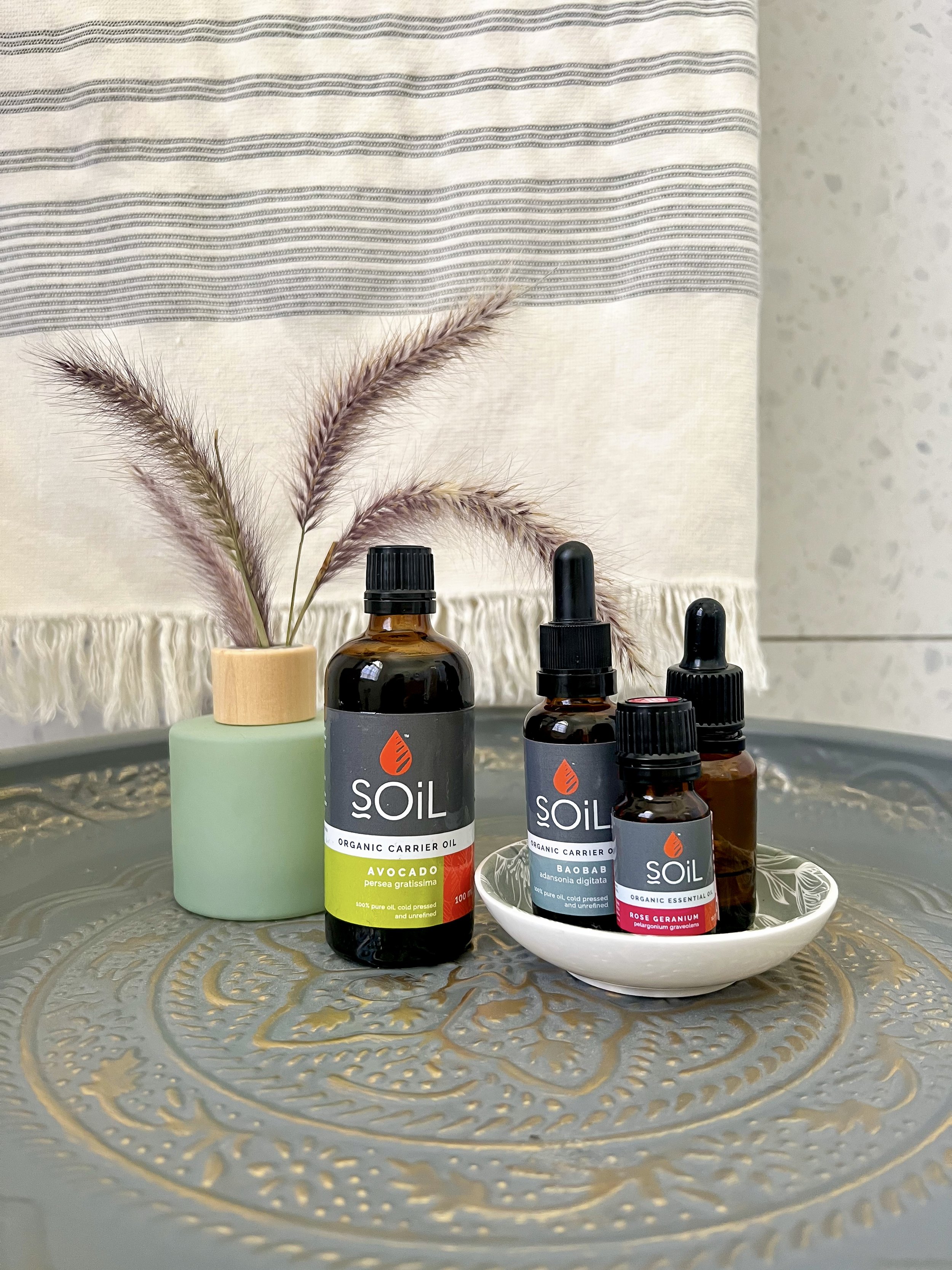 Avocado and Baobab Carrier Oil, Rose Geranium Oil.jpeg