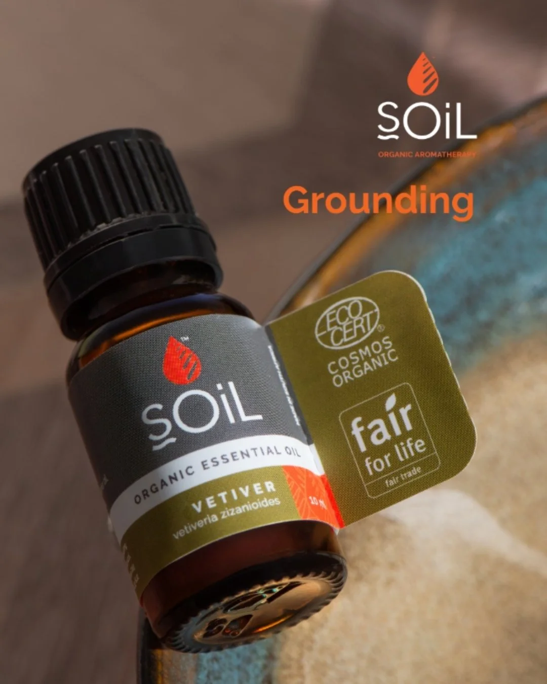 Slow down, breathe deep, and reconnect with the earth beneath you.

Our Vetiver Essential Oil is rich, woody, and deeply calming - the scent of stillness, strength, and balance.

Known as the &ldquo;oil of tranquillity,&rdquo; Vetiver helps anchor yo