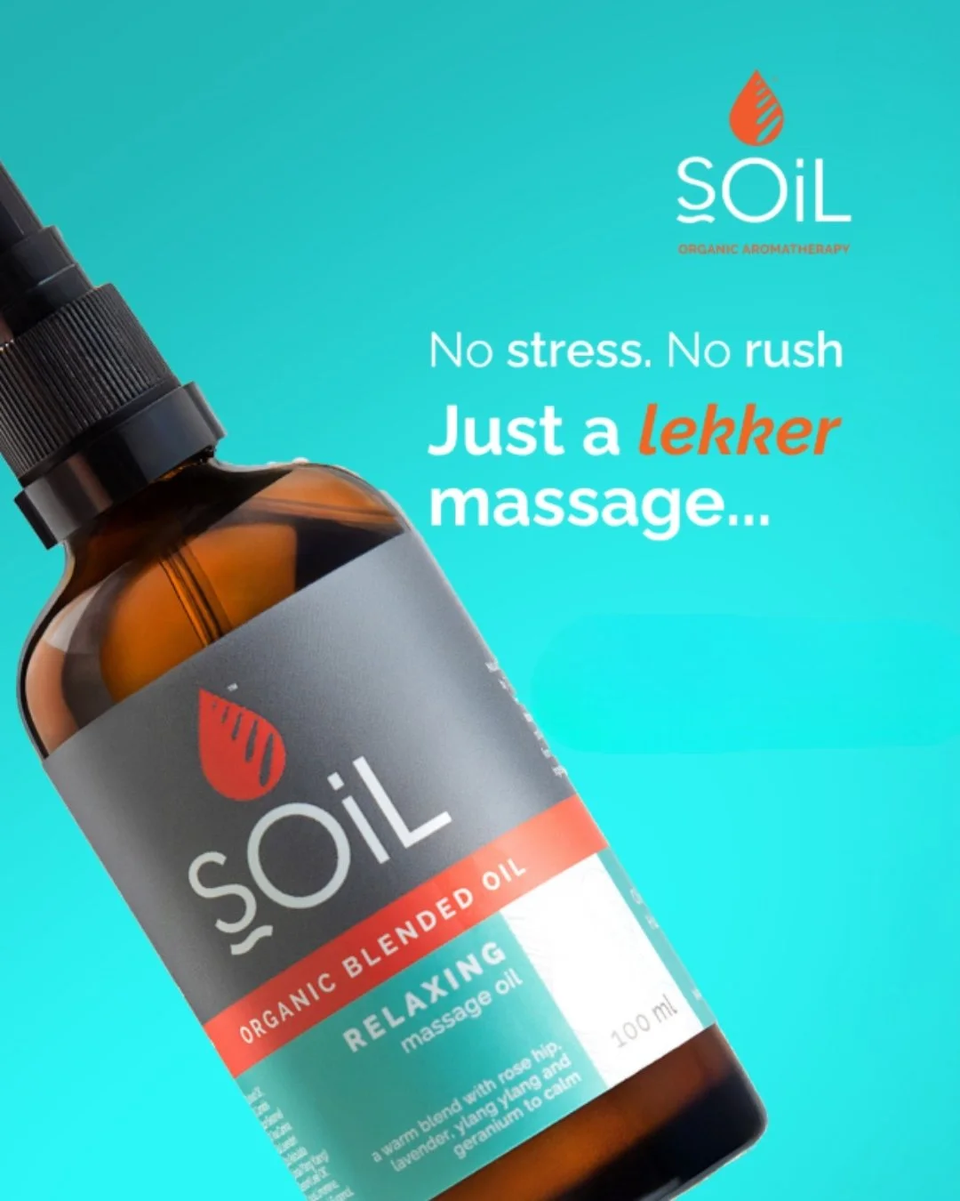 Slowing down shouldn&rsquo;t need an excuse.

Our Relaxing Massage Oil is a soothing blend of Lavender, Rose Geranium, and Sweet Marjoram, made to ease tension and melt away the noise of everyday life.

Take a moment, breathe deeply, and let nature d