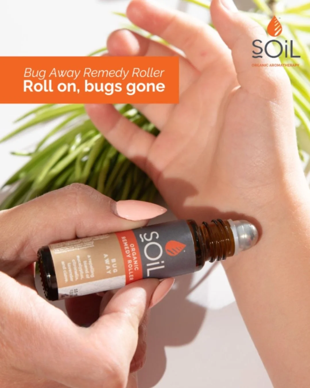 Our Bug Away Remedy Roller blends Eucalyptus, Citronella, Lavender and Clove Bud diluted in jojoba oil.🌿

It&rsquo;s certified organic and Fair for Life , and it&rsquo;s an easy roll‑on for little wrists and ankles.

The plant oils in this blend hav
