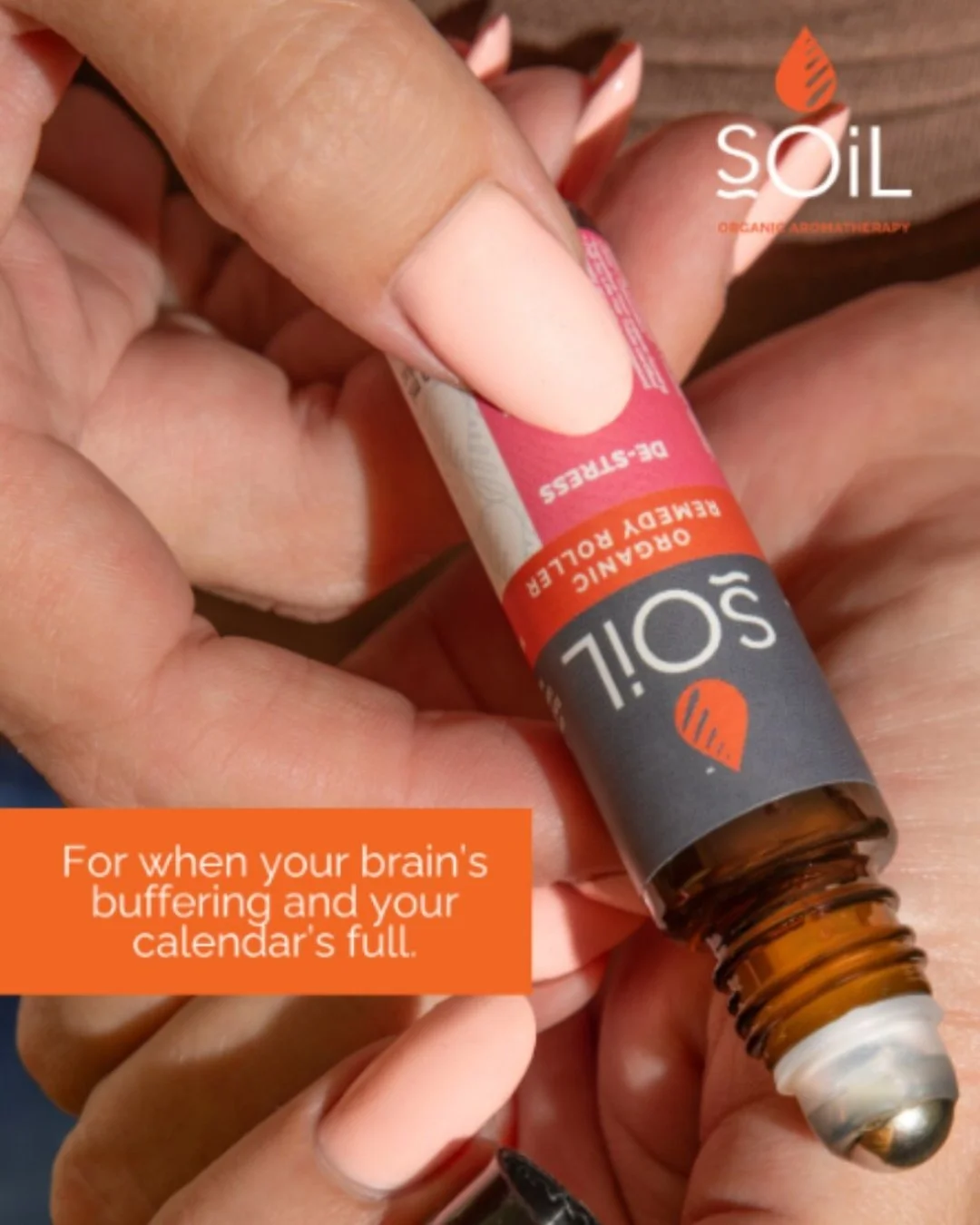 Our De-Stress Remedy Roller is your pocket-sized peacekeeper, blended with Lavender, Bergamot, and Frankincense to help ease tension, soothe the senses, and bring you back to centre.

Perfect for those &ldquo;I&rsquo;m over it&rdquo; moments - just r