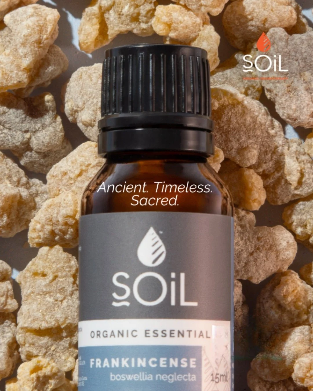 Did you know: Frankincense has been treasured for over 5,000 years?

Its warm, resinous aroma was once more valuable than gold.

Today, it still brings depth and calm to diffuser blends - grounding, steady and quietly powerful.

#organic #vegan #crue