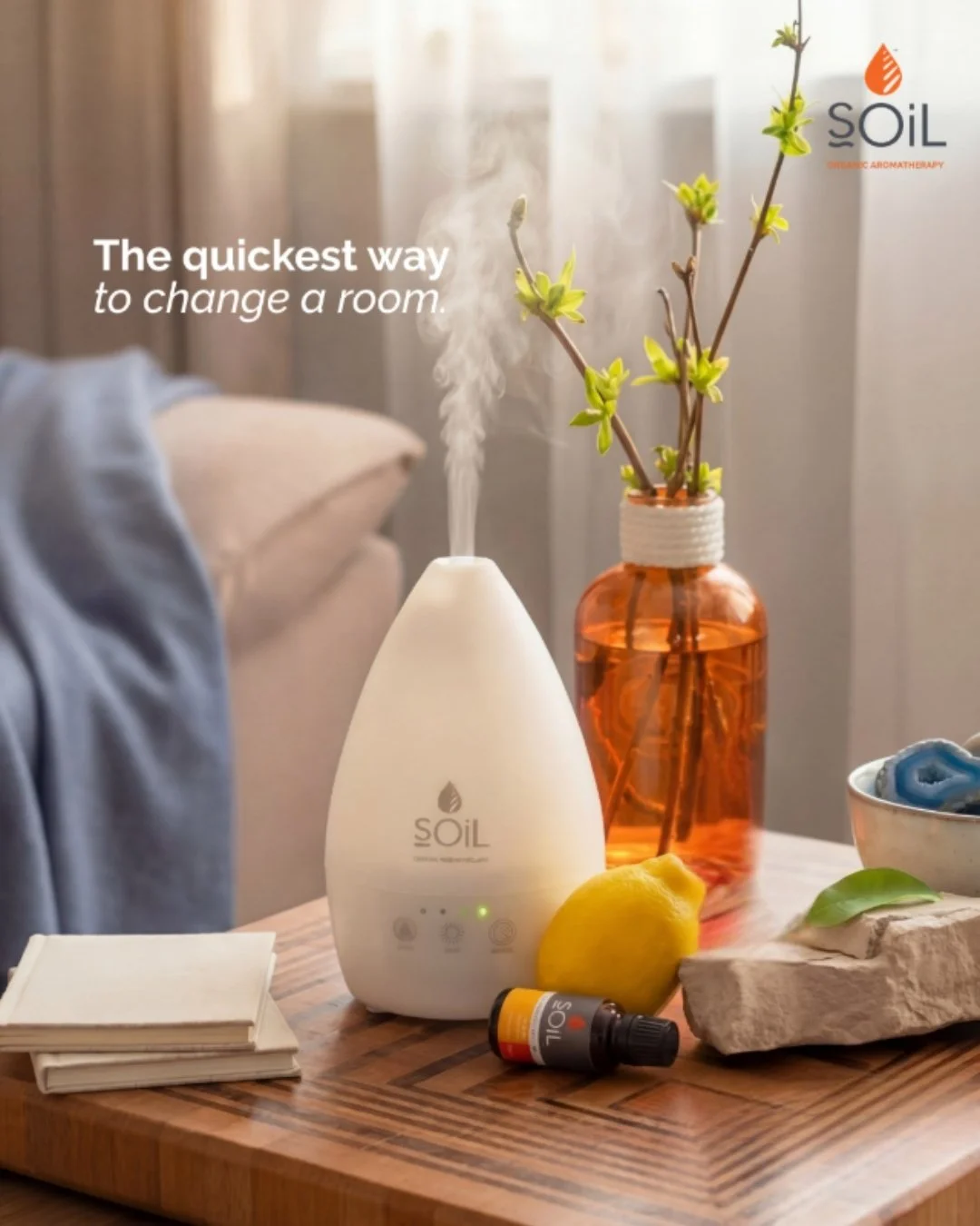 Scent shifts the feel of a space before a single word is spoken. 

Start with one beautiful corner and let the mood do the rest. 🌿

#naturalremedies #wellbeing #aromatherapy #crueltyfree #essentialoils #organic #aromatherapyproducts #holisticapproac