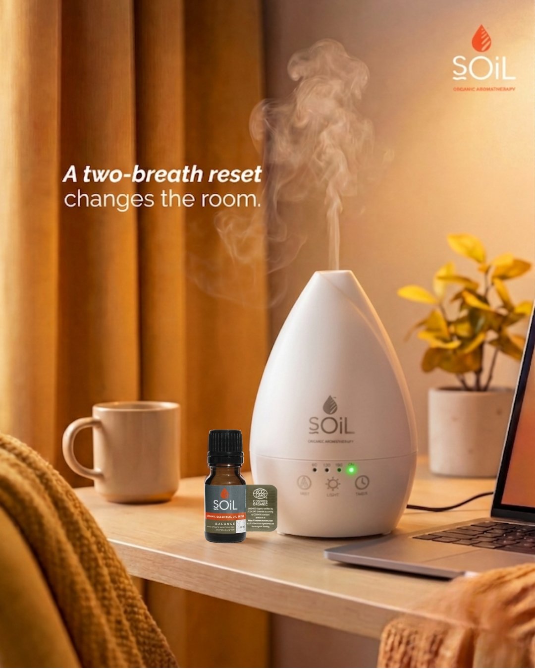 Sometimes the ritual is simply pausing long enough to notice the shift. Let the room invite you back to yourself.

#aromatherapy #naturalremedies #wellness #CrueltyFree #selfcare #vegan #plantbased #plantpower #selfcareroutine #holistic #holisticappr