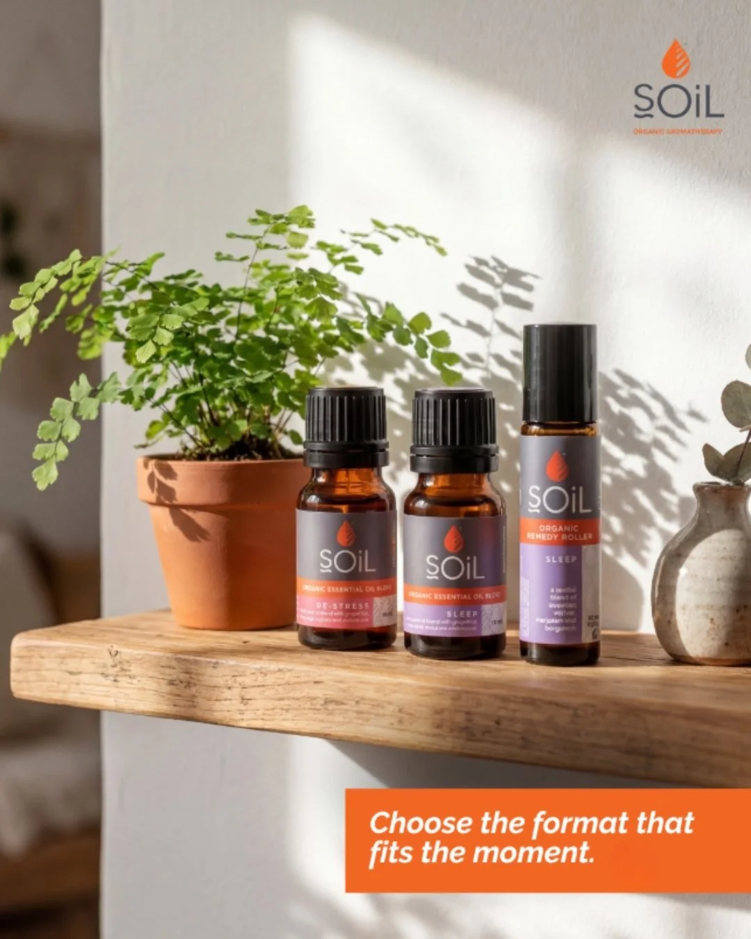 Not every calm moment looks the same. 🌿

Take a moment to listen to your body and choose the aromatherapy product that provides exactly what you need, whether it&rsquo;s time to exhale, reset, or fully wind down.

#organic #aromatherapy #aromatherap