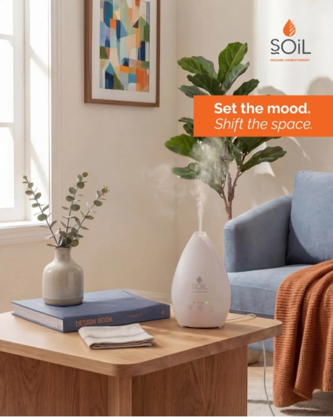 Our Ultrasonic Diffuser transforms your environment with scent and atmosphere - a modern essential for every home.🌿

#aromatherapy #organic #crueltyfree #vegan #plantbased #plantpower #diffuser #diffuseroils #wellness #wellbeing #holisticapproach #h