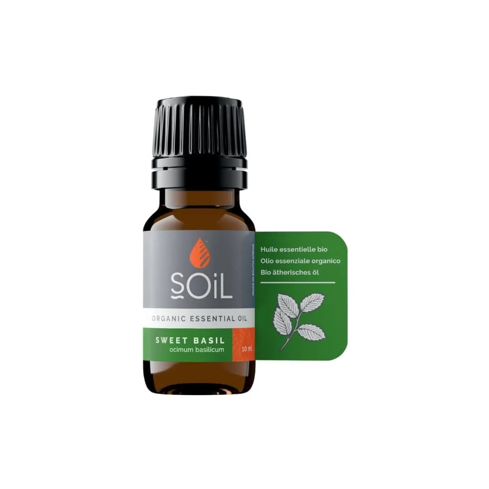 Sweet Basil Organic Essential Oil