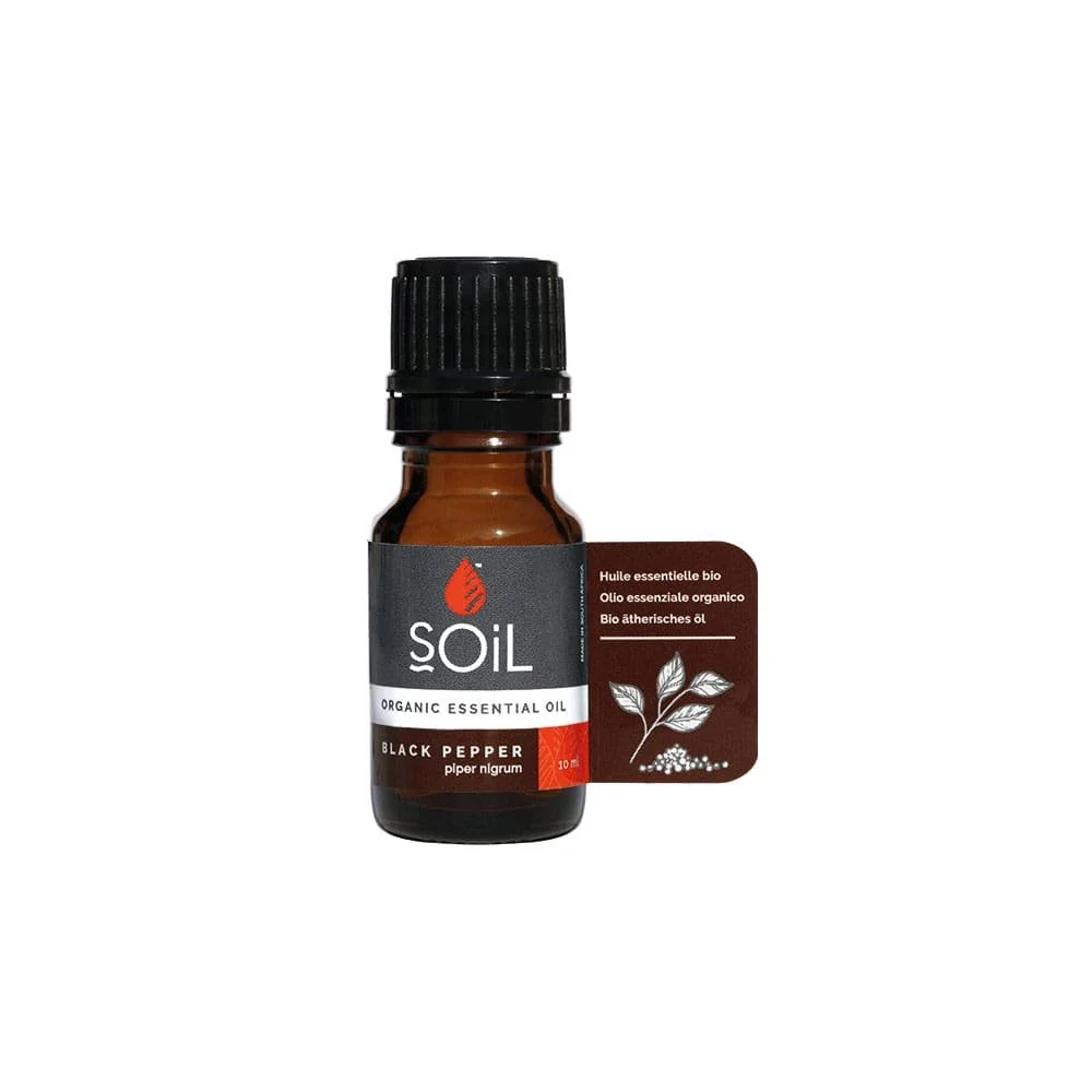 Black Pepper Organic Essential Oil
