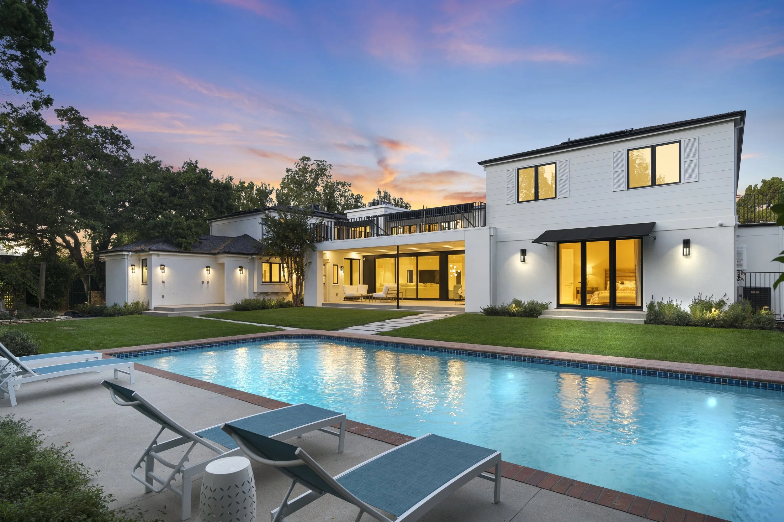 After - Rear House View