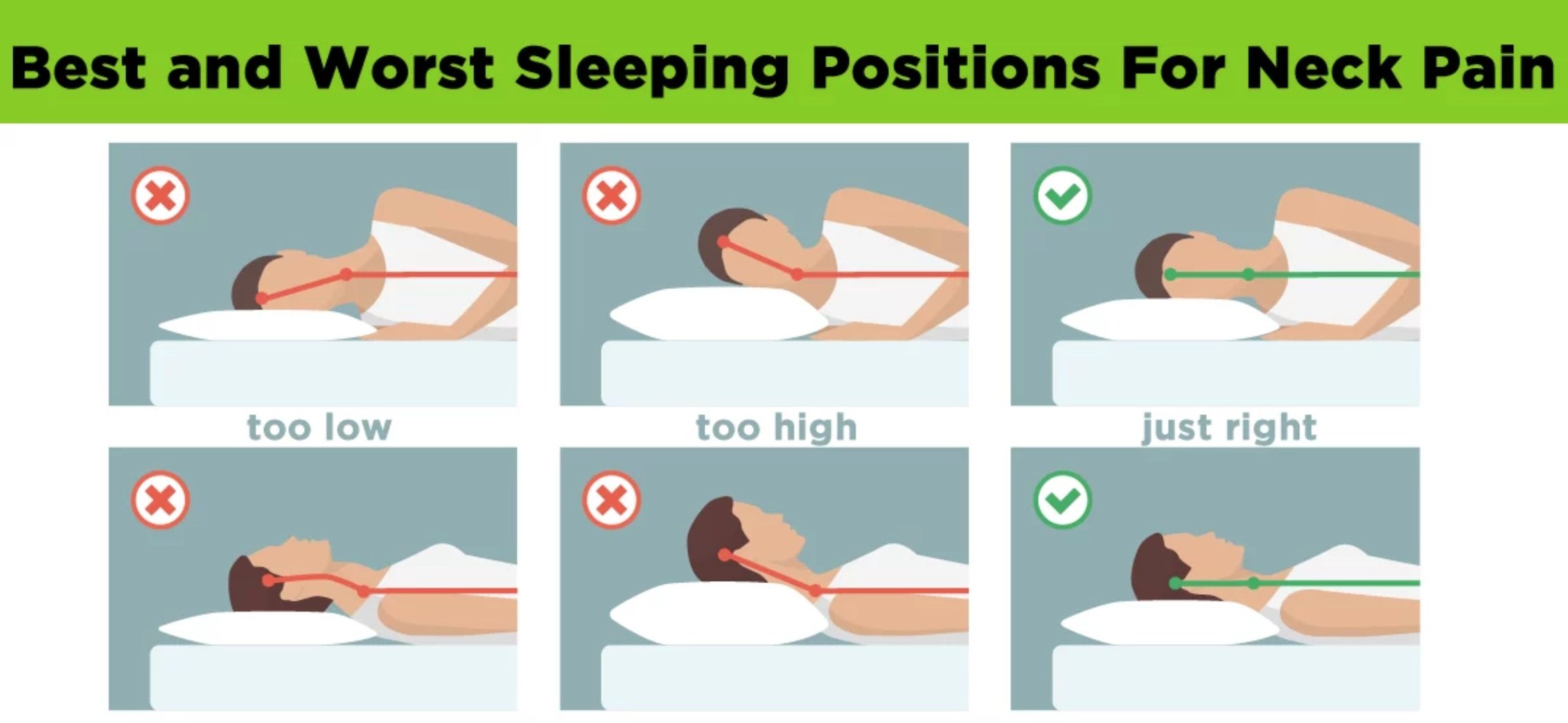 How to sleep with neck pain: Best positions and pain relief