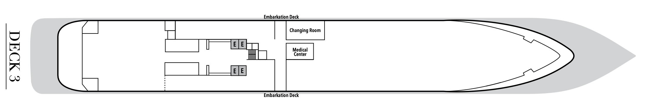  [第三層]  登陸準備區｜醫務室 
