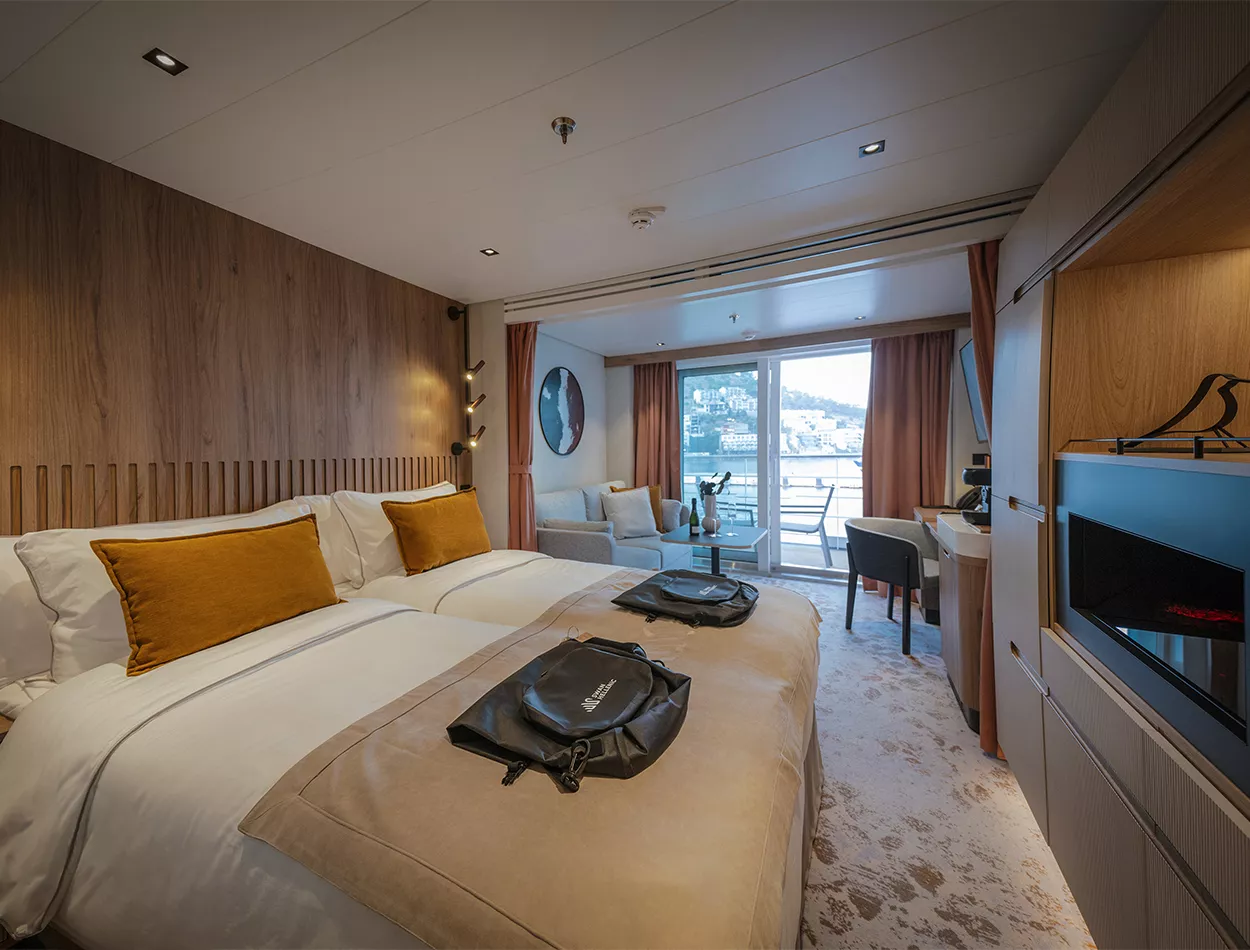 陽台艙房 (25㎡ / 3人) (Balcony Staterooms, D6)