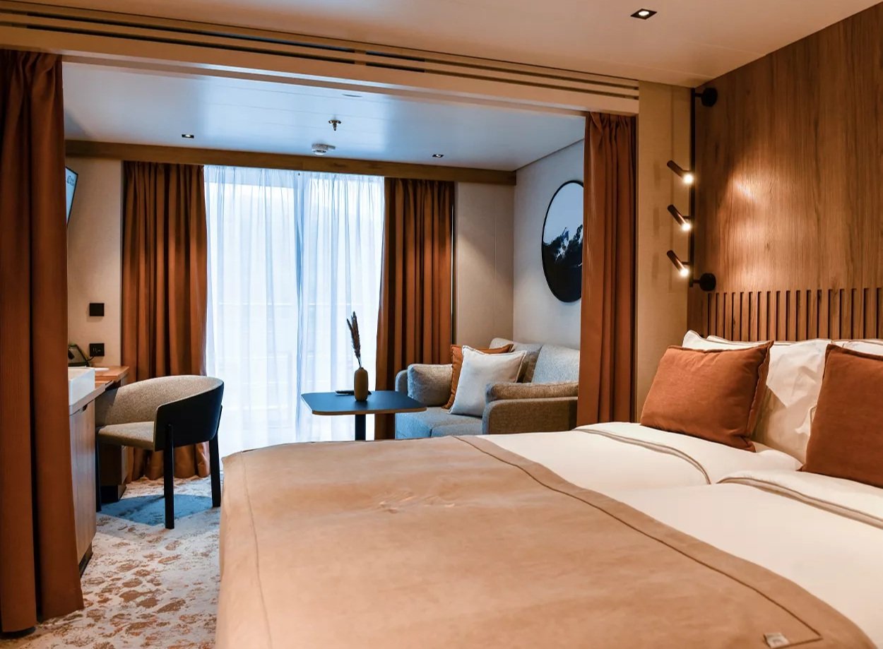 陽台艙房 (25㎡ / 3人) (Balcony Staterooms, M5)