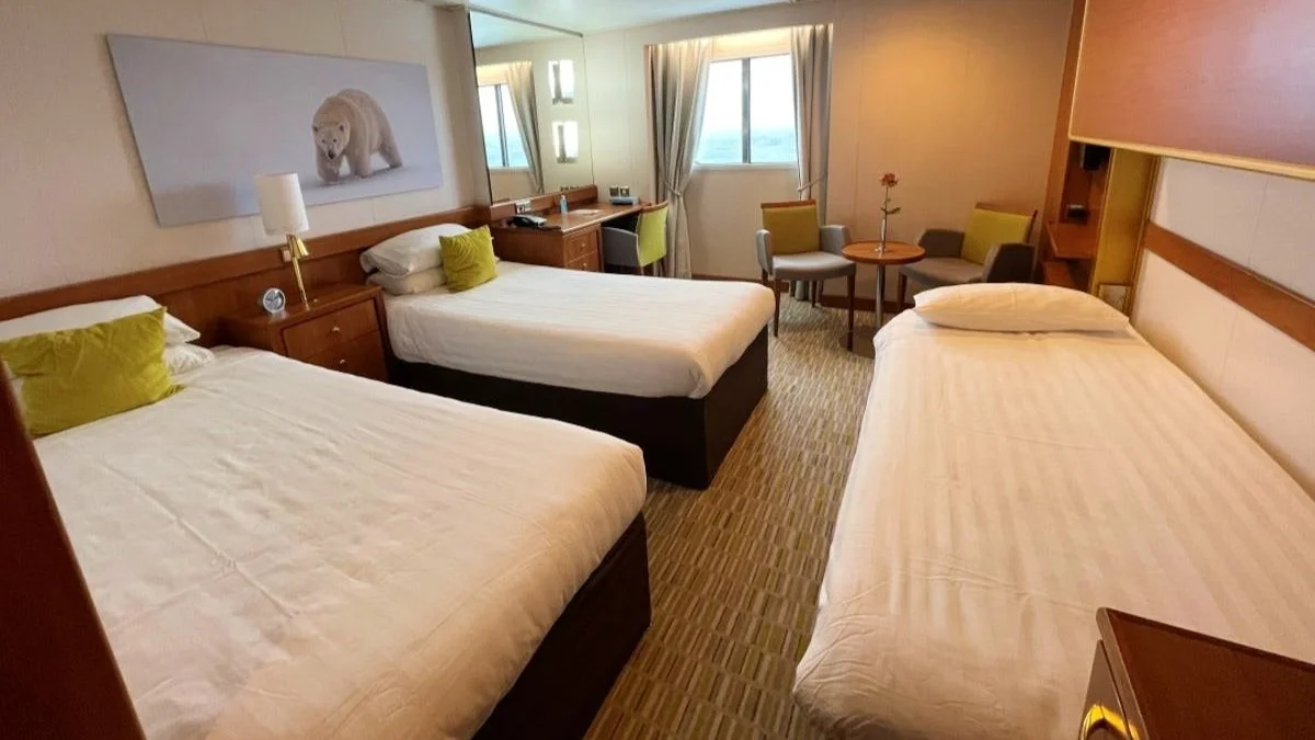 Triple Stateroom 三人客艙 (18.5㎡)