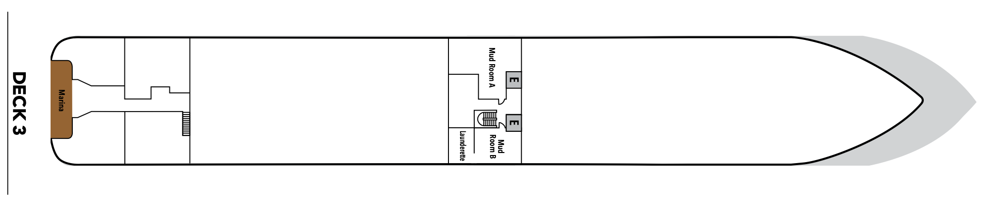   [第三層]  登陸準備區｜洗衣間 