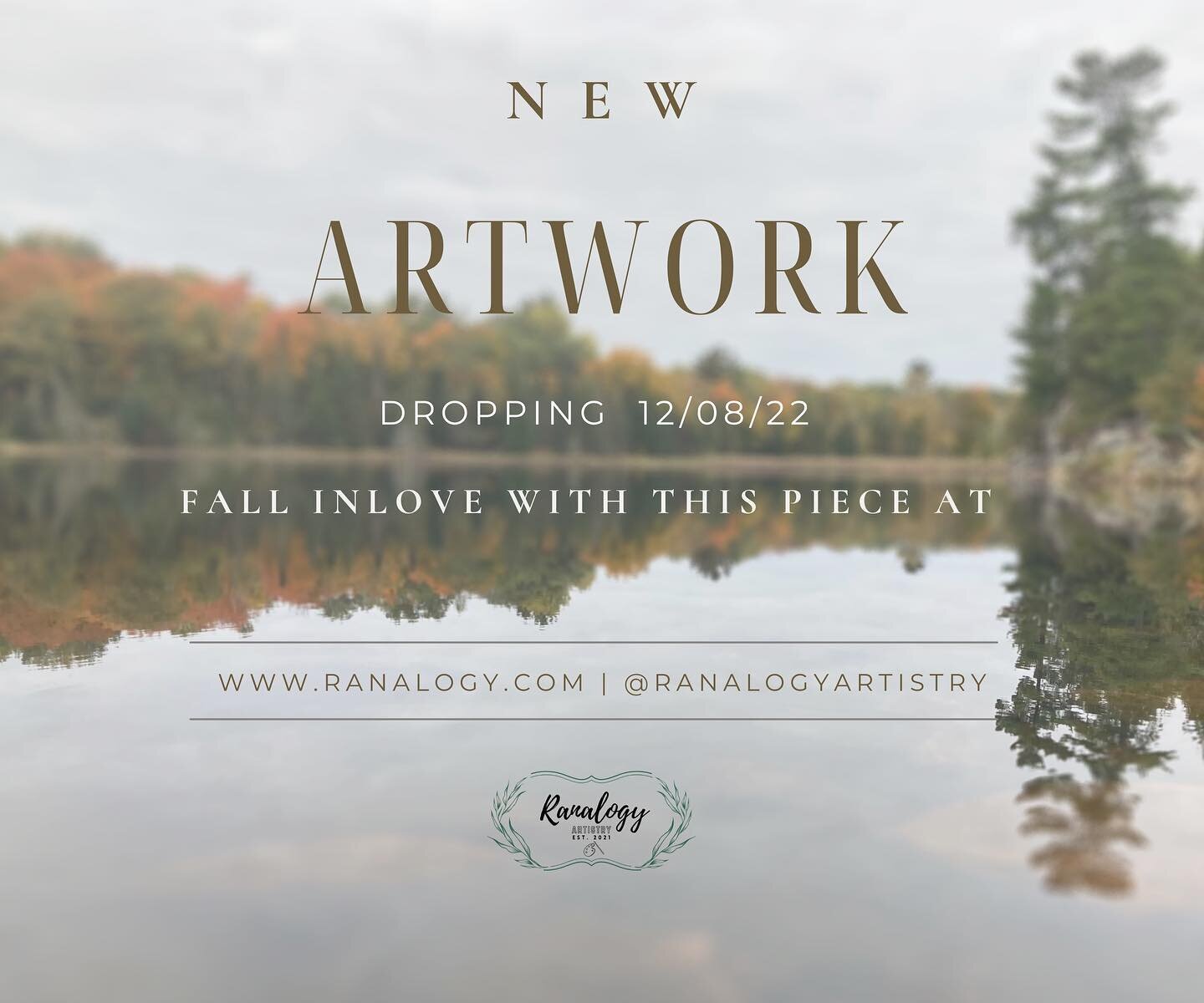 This will be the fifth painting in our Waterfront Series. 

Watch for drop on: 
Friday August 12, 2022. 

Only at: www.ranalogy.com 

#ranalogy #art #canada #ontario #northernontario #explorecanada #painting #oilpainting #oilpaint #instaart #original